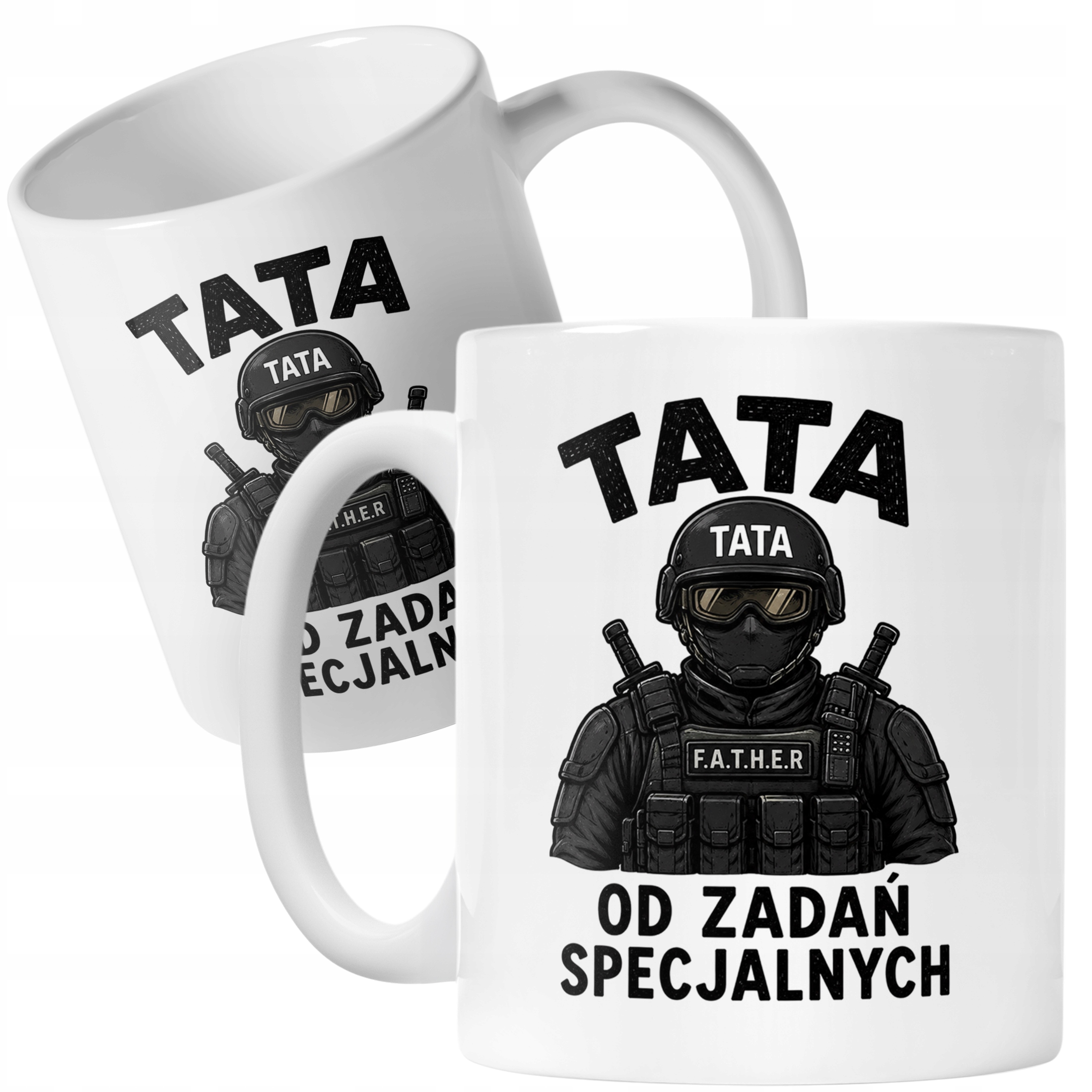 Kubek Ceramiczny prezent dla taty upominek na Dzień Ojca