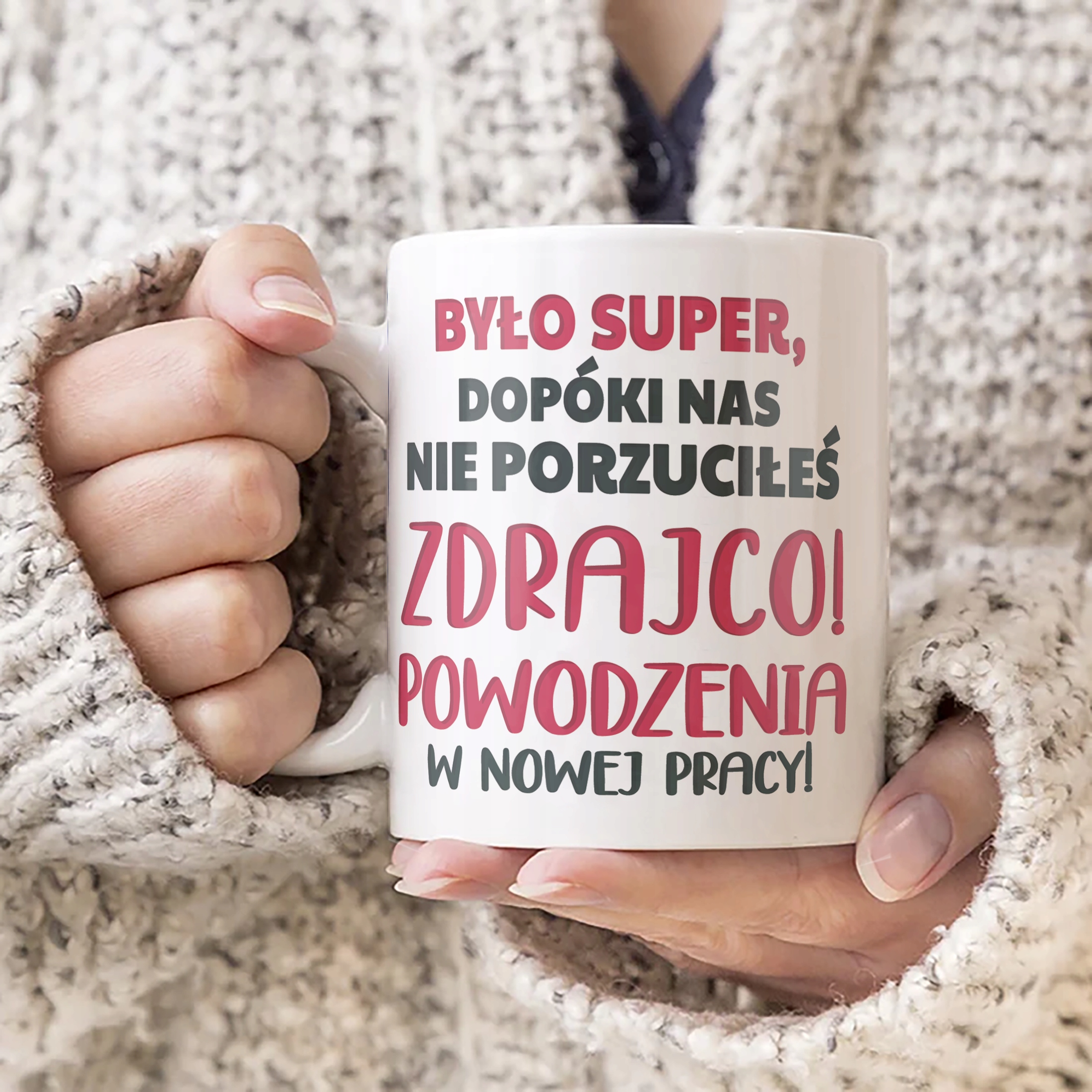Kubek ceramiczny Pożeganie Odejście z Pracy Dla Kolegi Prezent