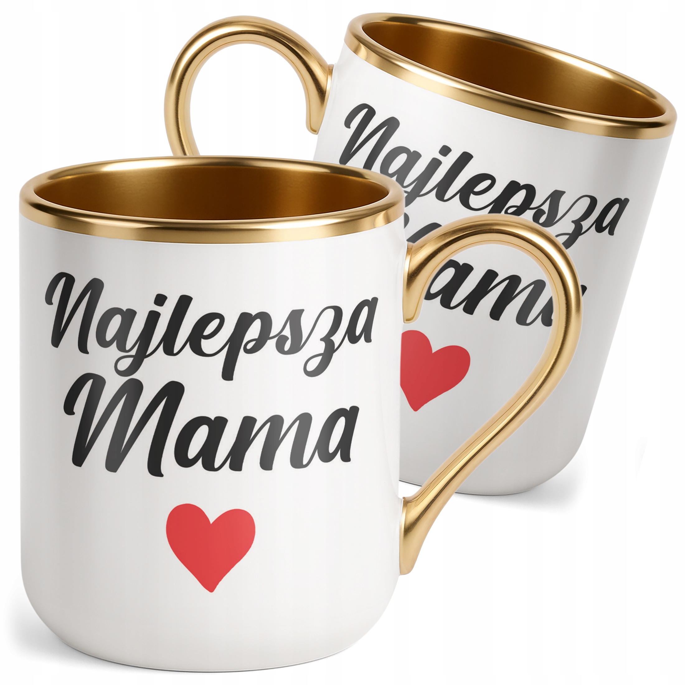 Kubek Premium Złoty Dzień Matki Dla Mamy Prezent Najlepsza Mama