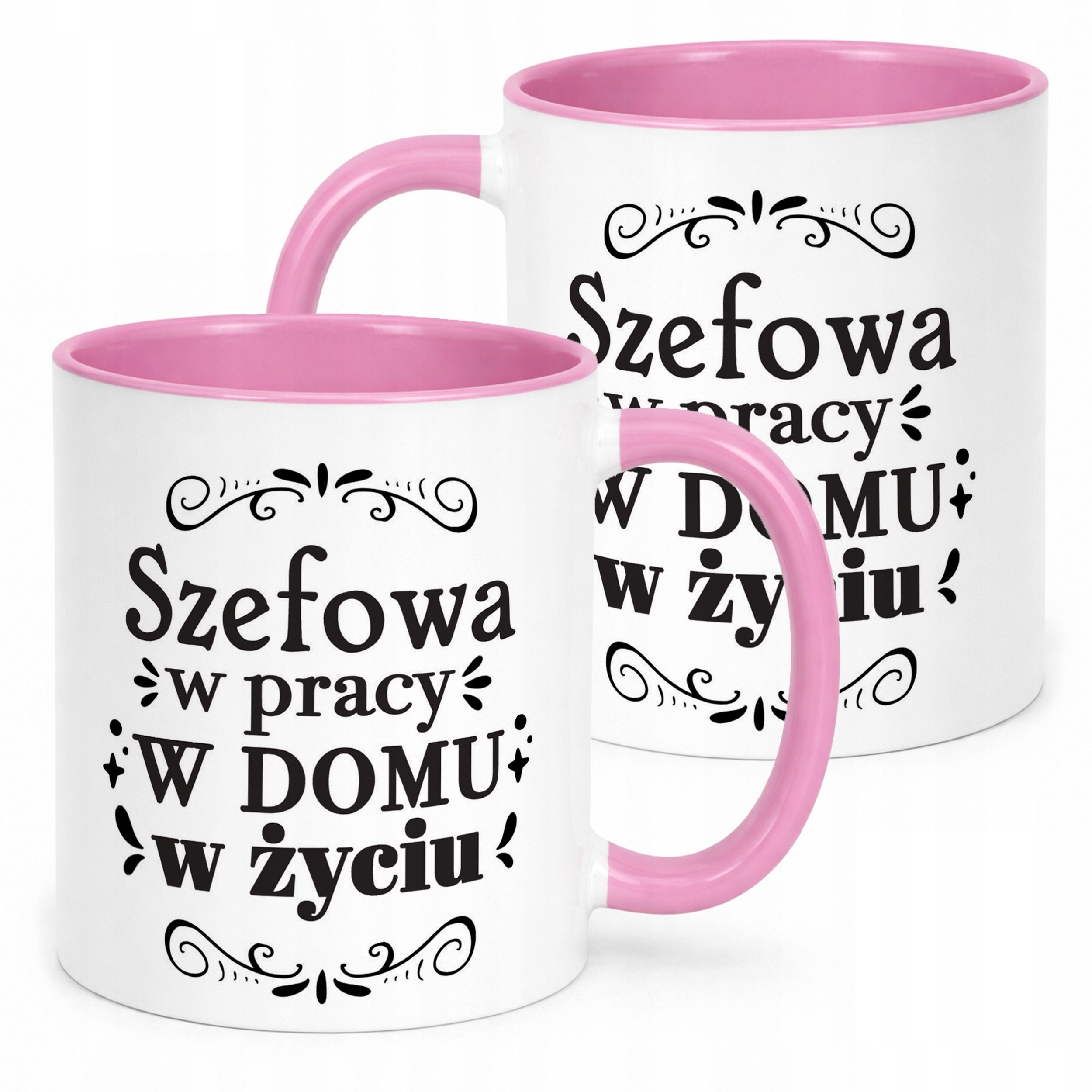 Kubek Różowy Dzień Kobiet Dla Kobiety Dziewczyny Prezent Upominek