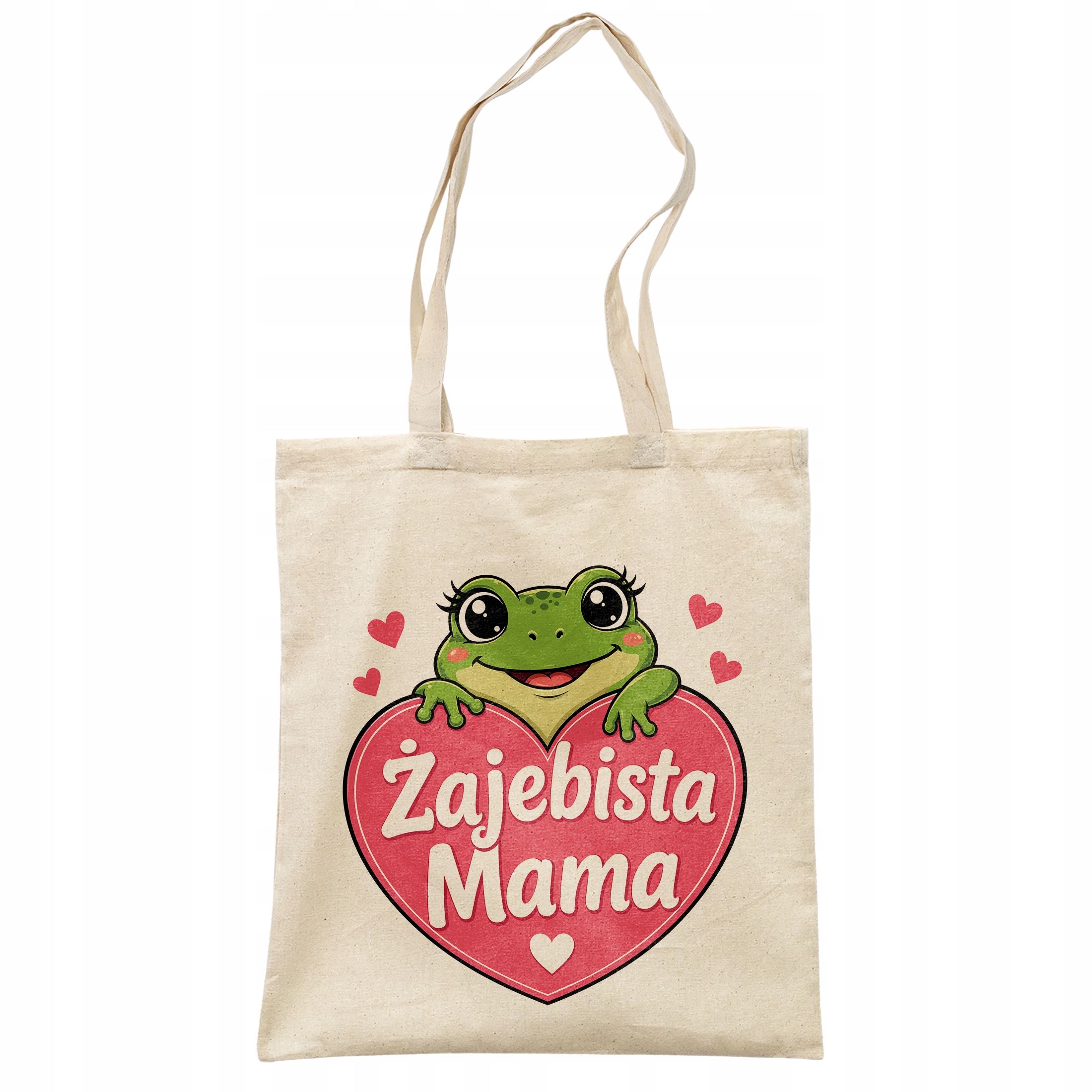 Dzień Matki prezent dla mamy torba bawełniana premium naturalna torba