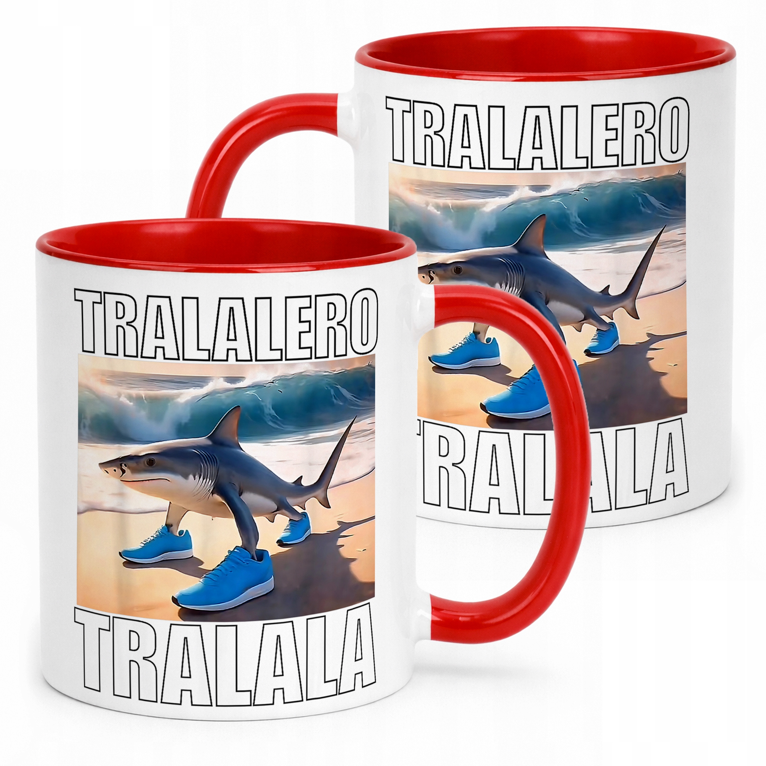 Kubek ceramiczny Tralalero Tralala viral tiktok brainrot mem
