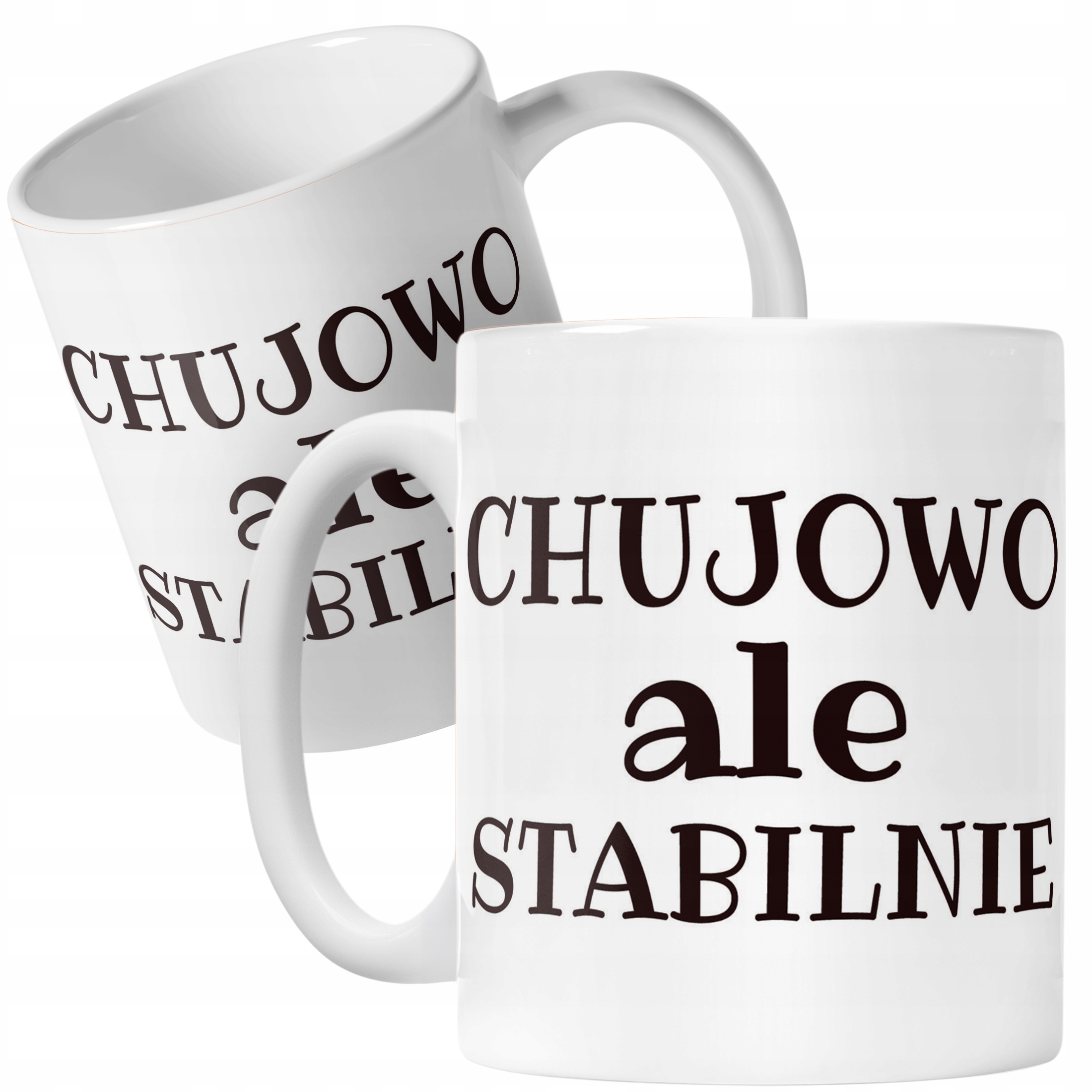 Kubek ceramiczny Ch**owo Ale Stablinie Śmieszny Zabawny Prezent