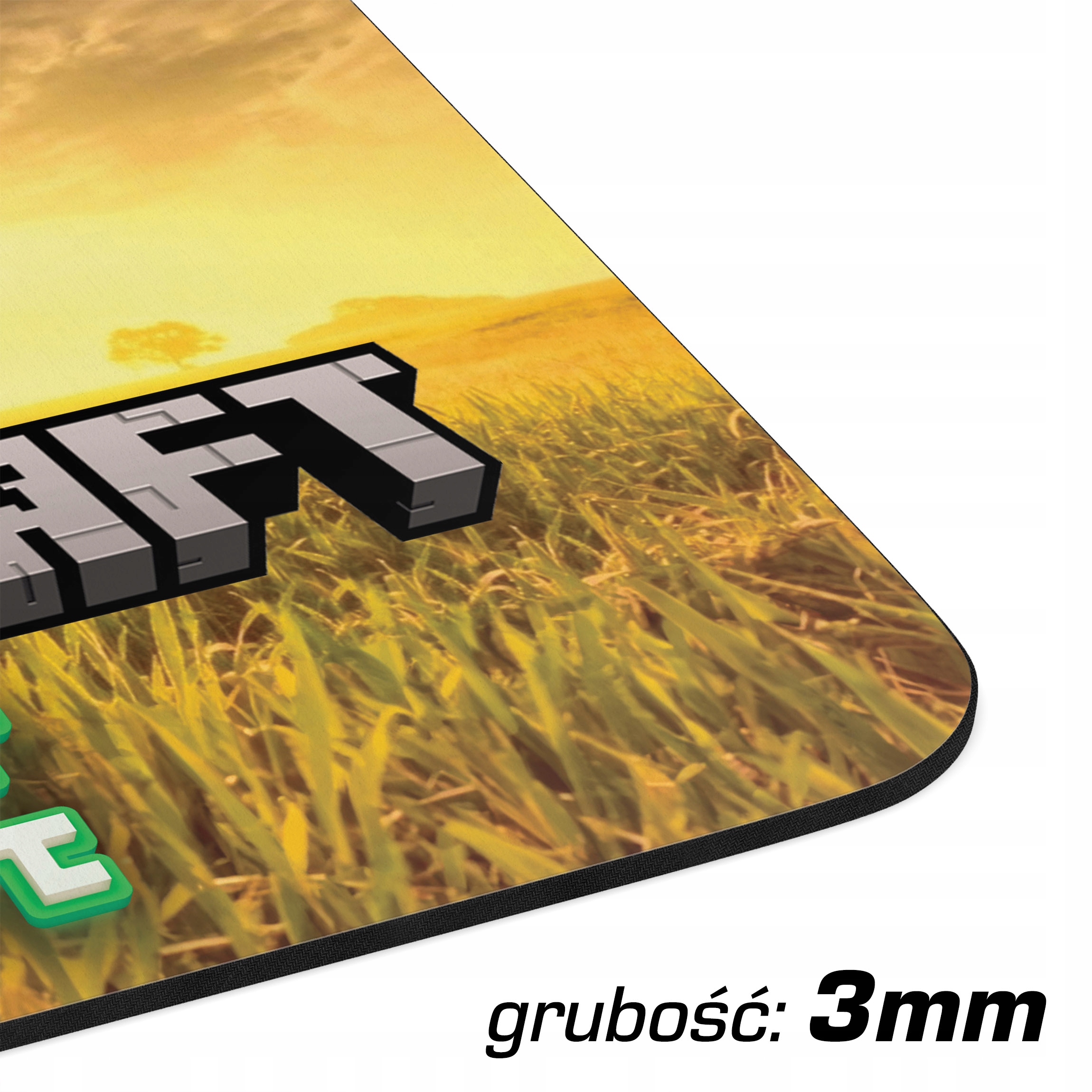 Podkładka pod mysz 22×18 cm personalizowana Stumble Guys z twoim imieniem