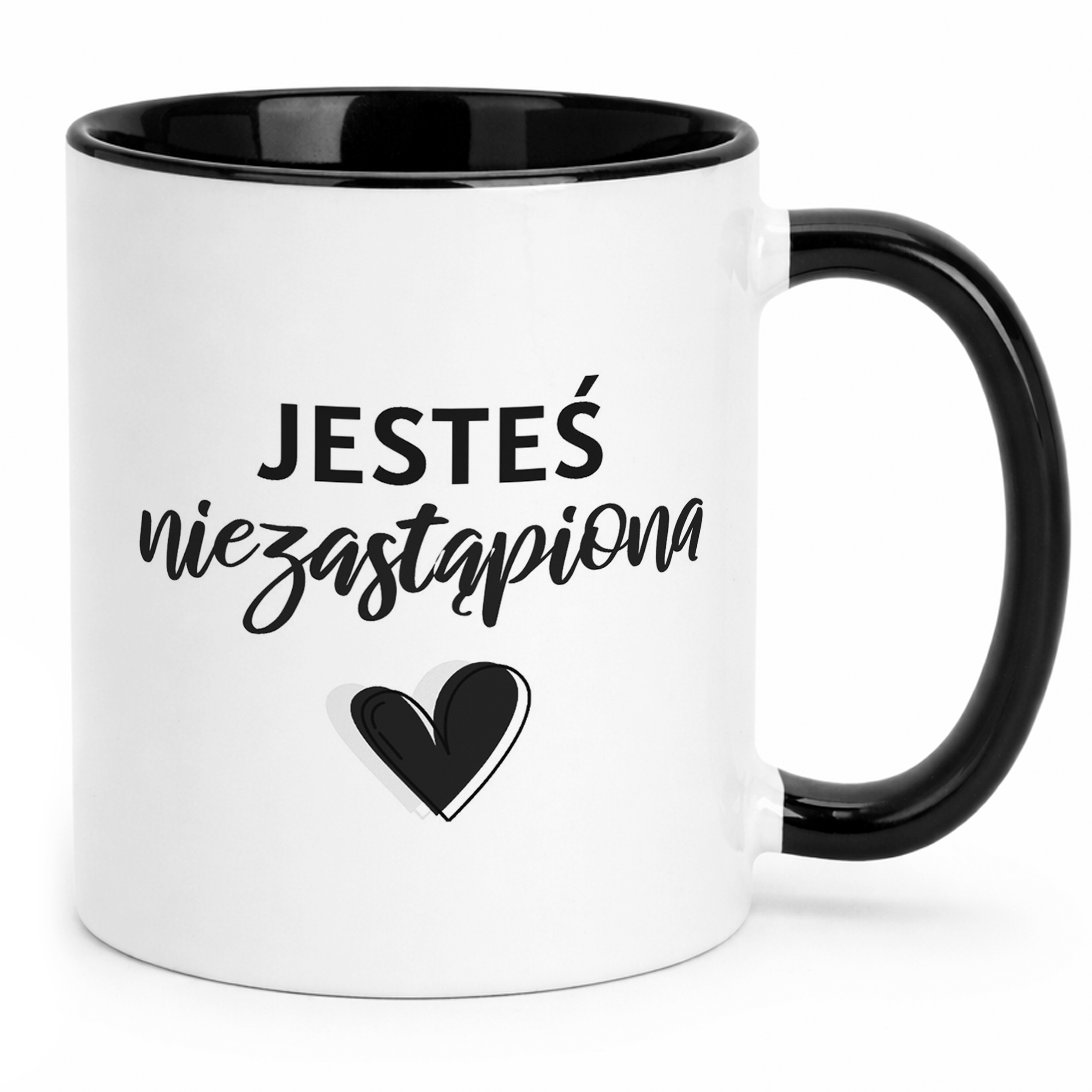 Kubek Czarny Świadkowa Idealna Prezent Dla Świadkowej Ślub