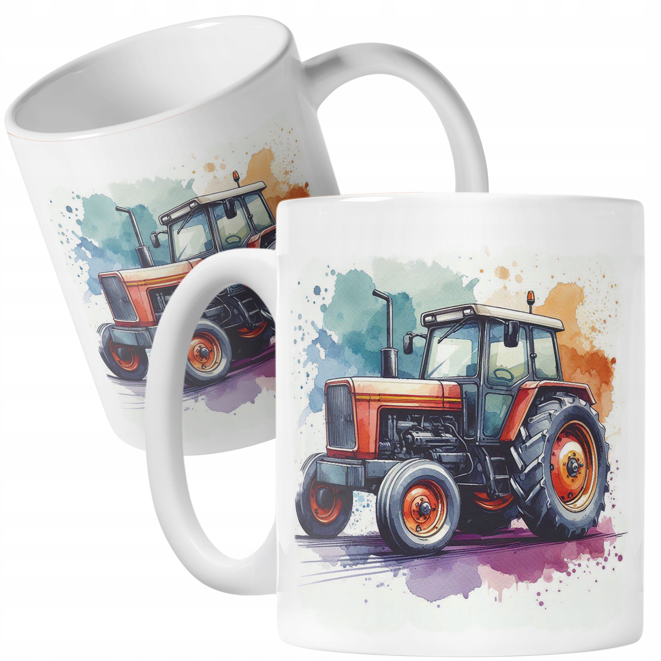 Kubek ceramiczny Dla Fanów Traktorów Rolników Traktor Prezent Upominek