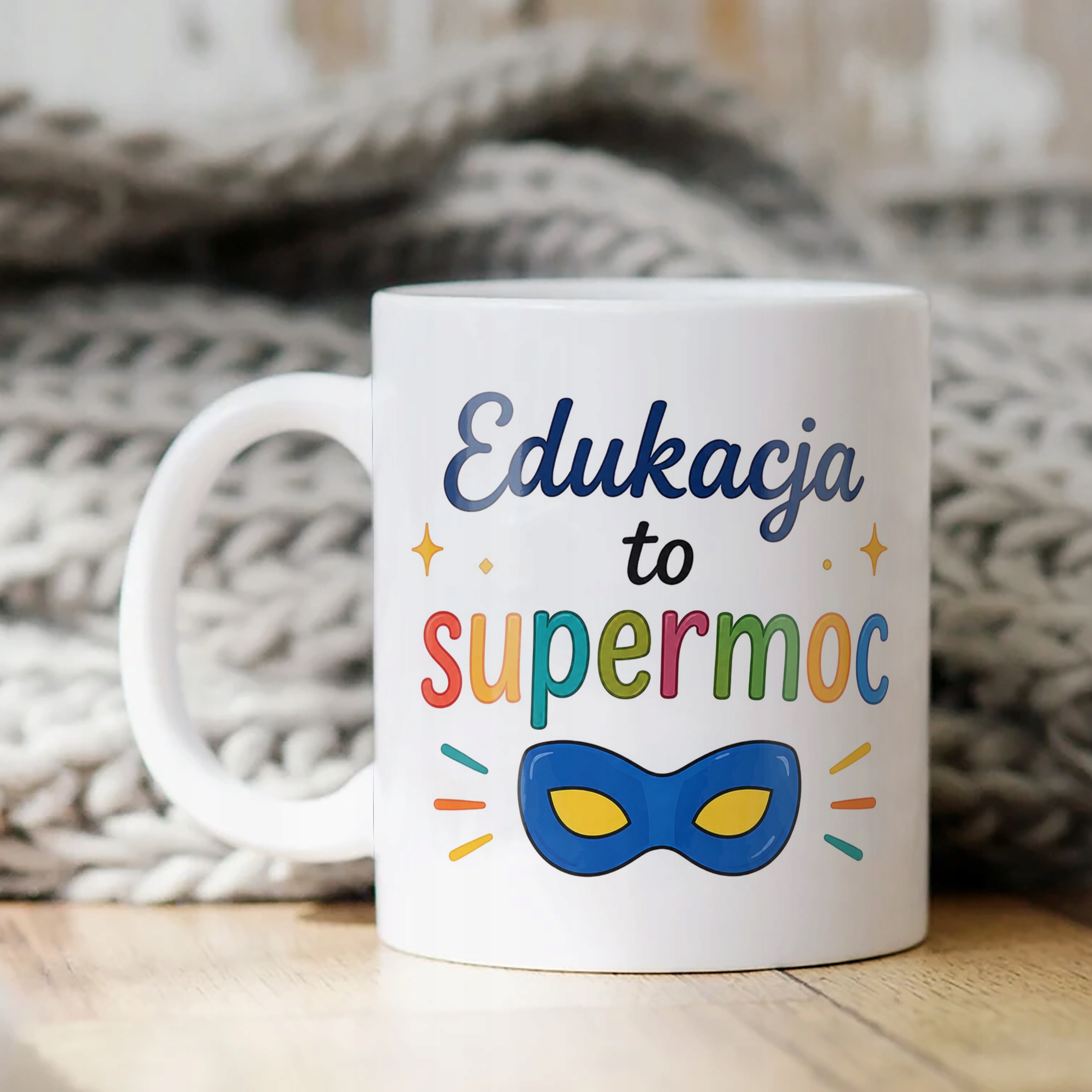 Kubek Dzień Nauczyciela Zakończenie Roku Prezent Upominek Szkoła
