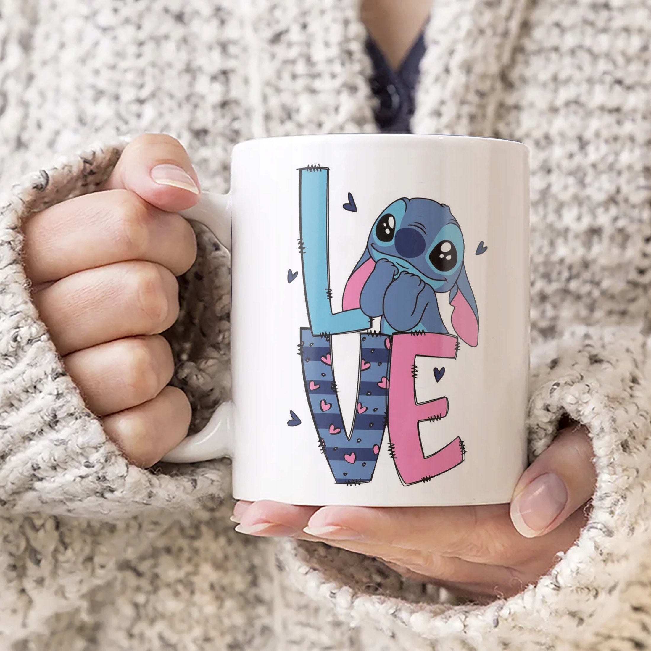 Kubek ceramiczny Stitch Lilo i Stich Bajka Dla Dzieci Prezent
