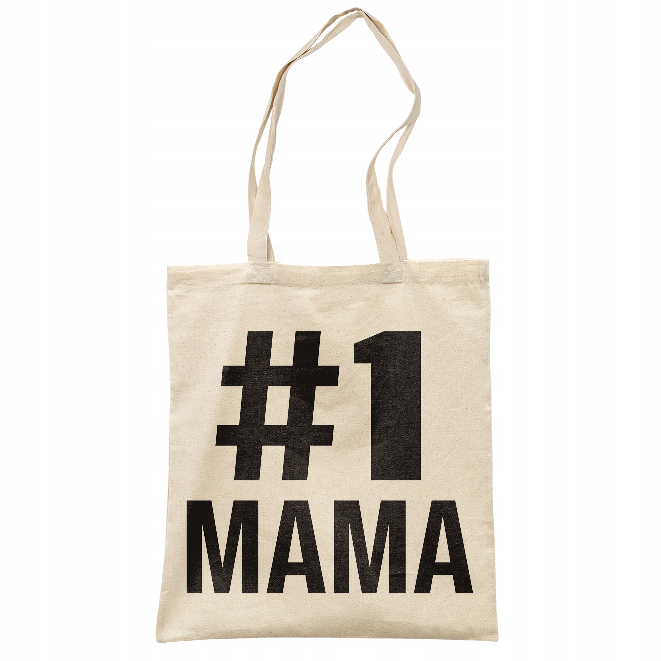 Torba bawełniana na zakupy Dzień Matki #1 Mama Zabawny Prezent