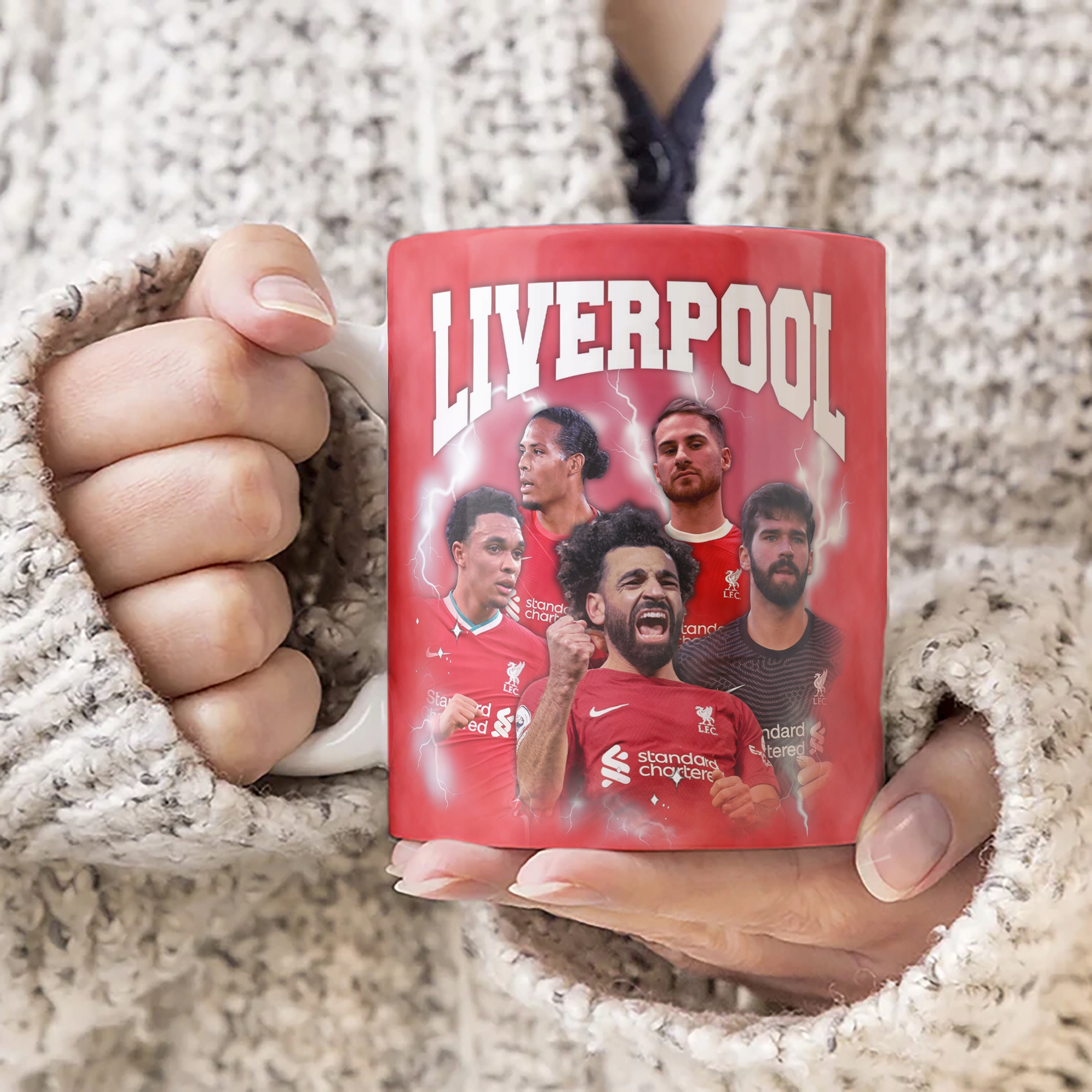 Kubek ceramiczny Liverpool Salah Baker Allister