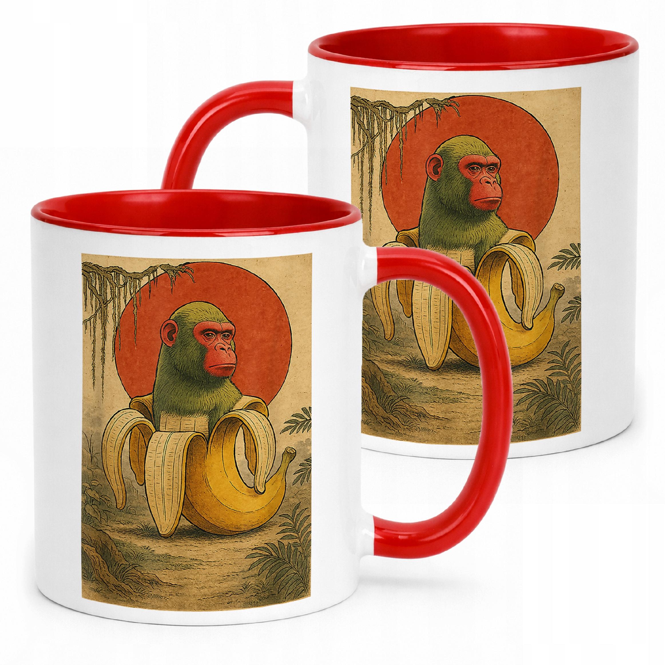 Kubek ceramiczny Chimpanzini Bananini viral tiktok brainrot