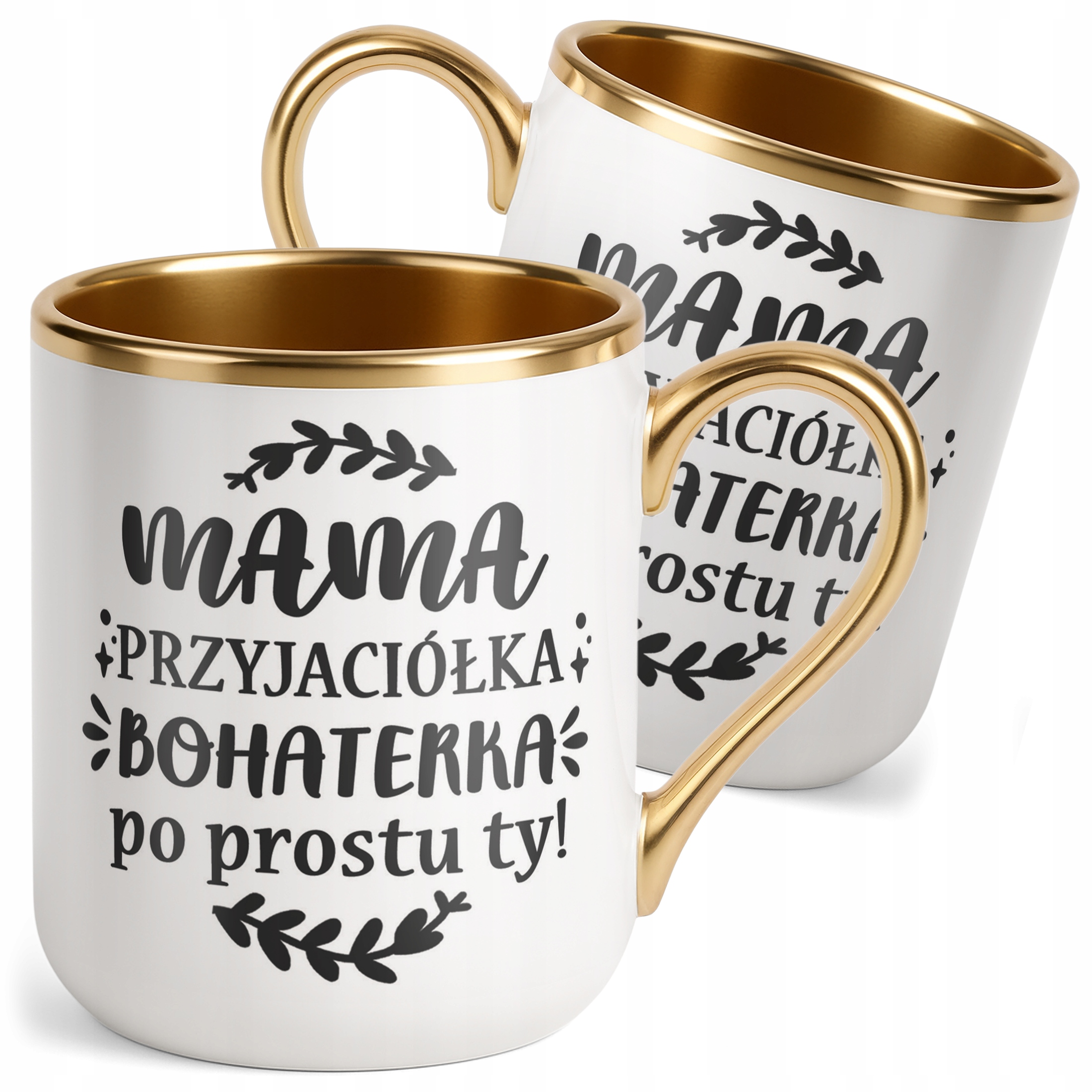 Kubek Premium Złoty Dzień Matki Dla Mamy Prezent Mama Przyjaciółka