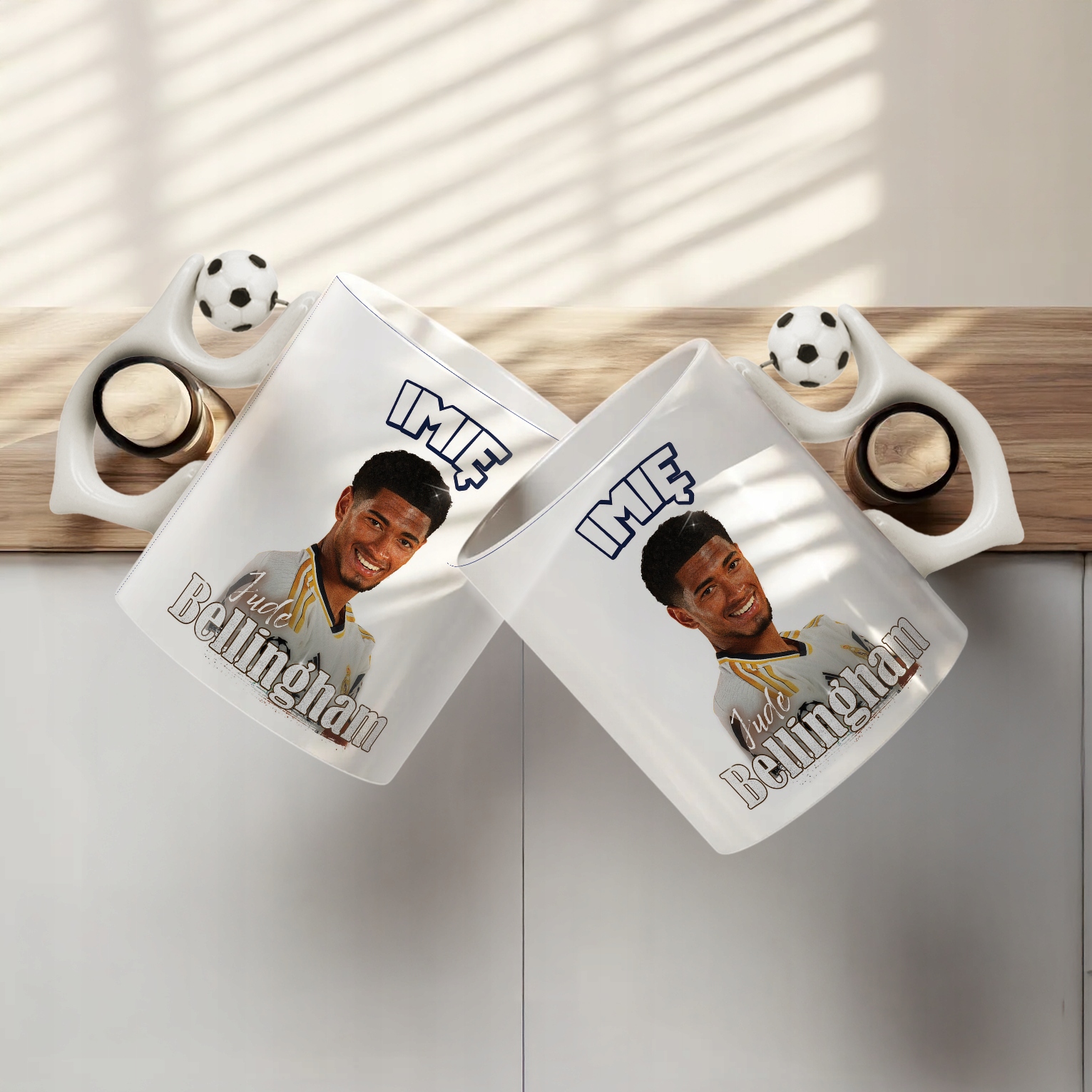 Kubek piłkarski personalizowany Jude Bellingham dla kibiców Real Madryt