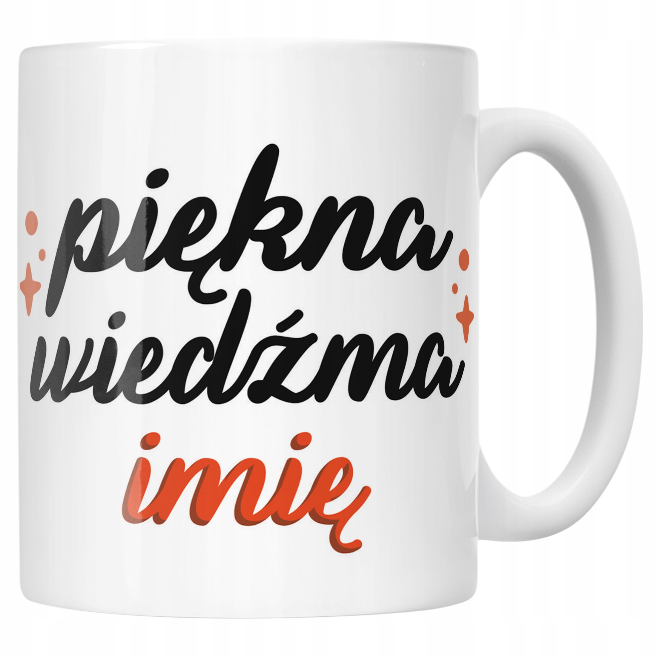 Kubek Personalizowany ceramiczny Jesienny Piękna Wiedźma Prezent Upominek