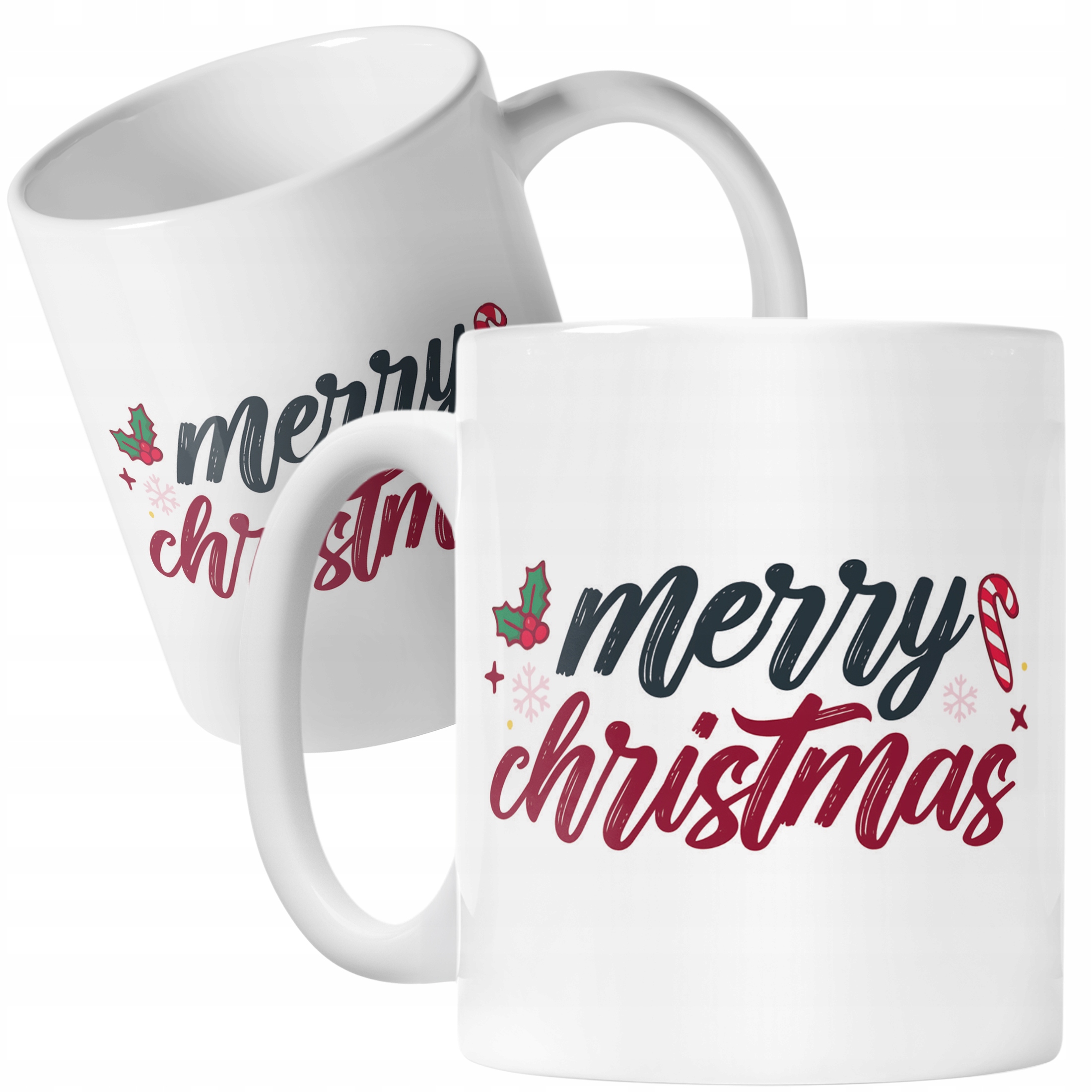 Kubek Ceramiczny Świąteczny Merry Christmas Boże Narodzenie Prezent