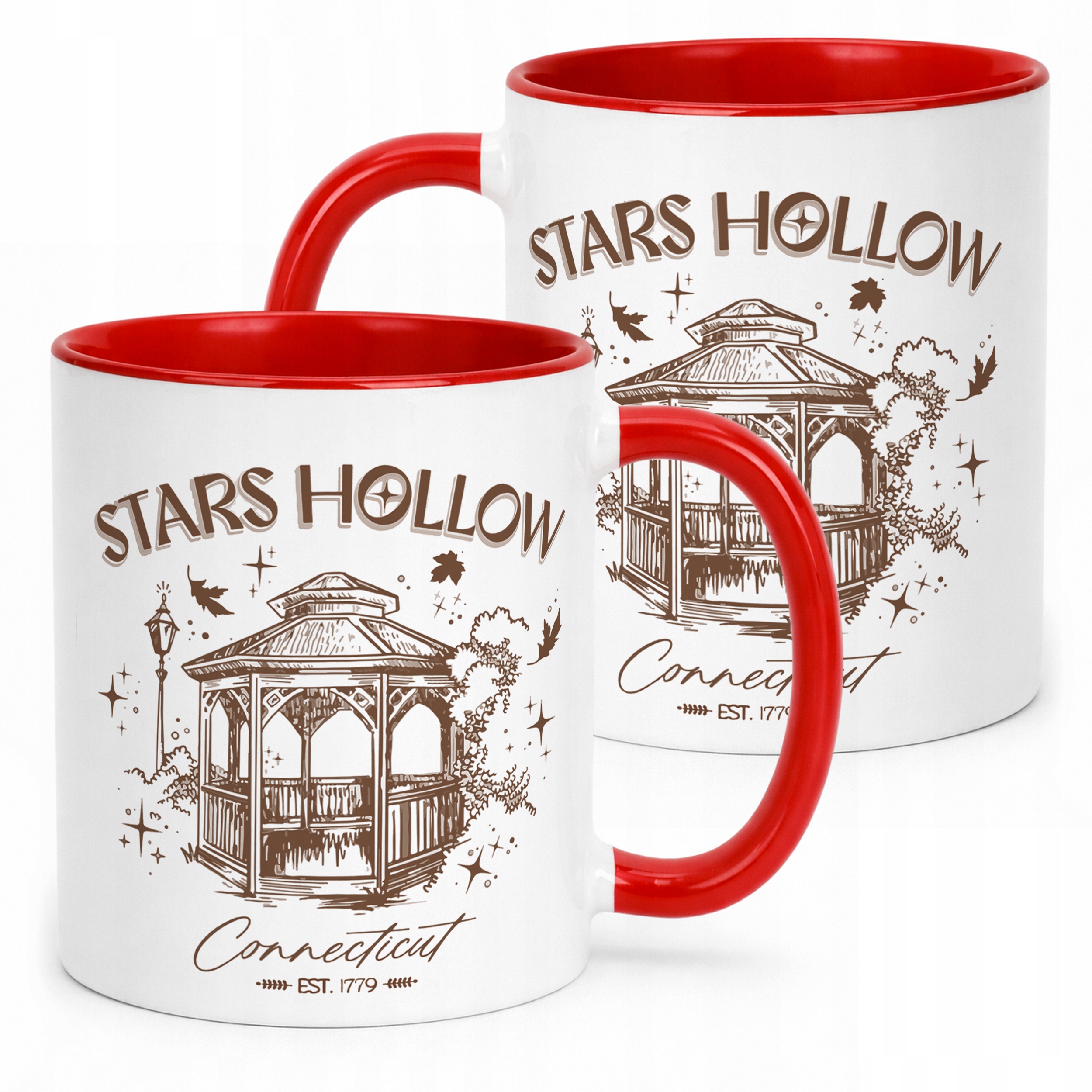 Kubek Czerwony Gilmore Girls Dla Fanów Serialu Stars Hollow