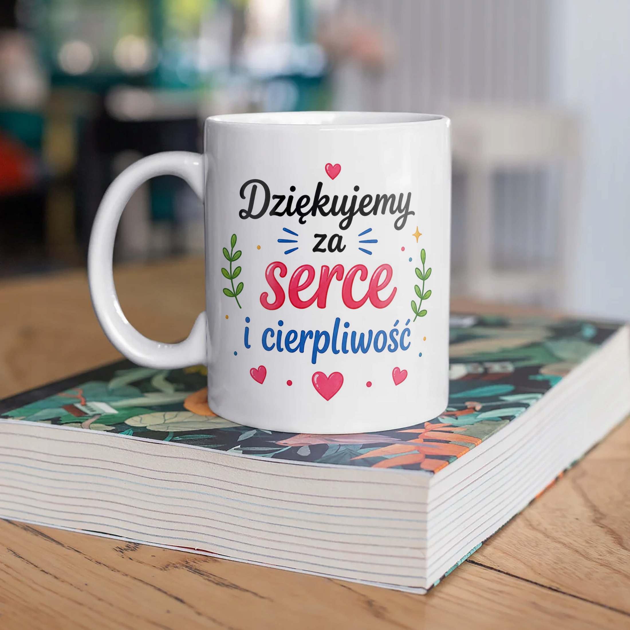 Kubek Dzień Nauczyciela Zakończenie Roku Prezent Upominek Szkoła