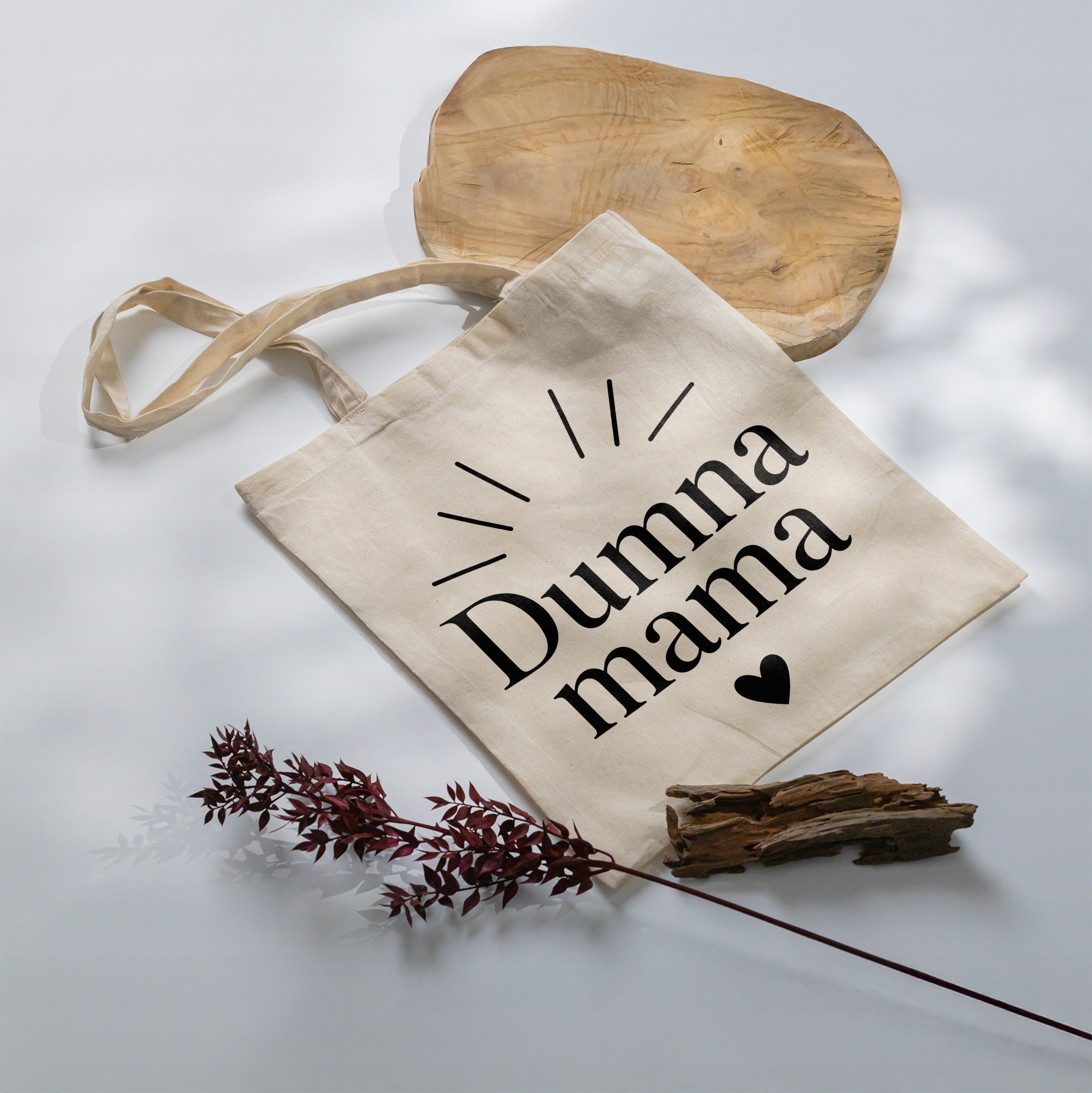 Prezent na Dzień Matki torba bawełniana dla mamy miły upominek dla mamy