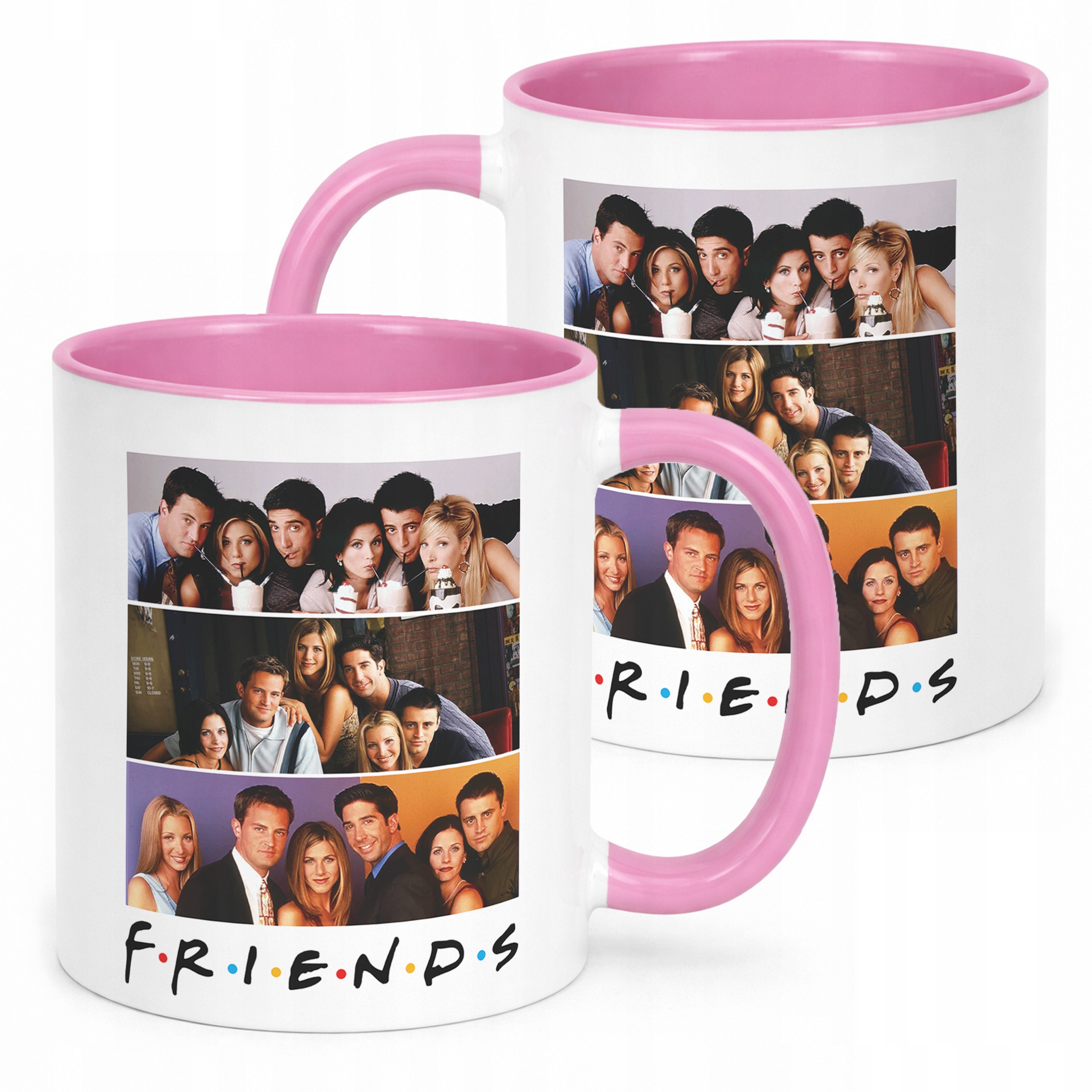 Kubek Różowy Friends Przyjaciele Dla Fanów Serialu Prezent Upominek