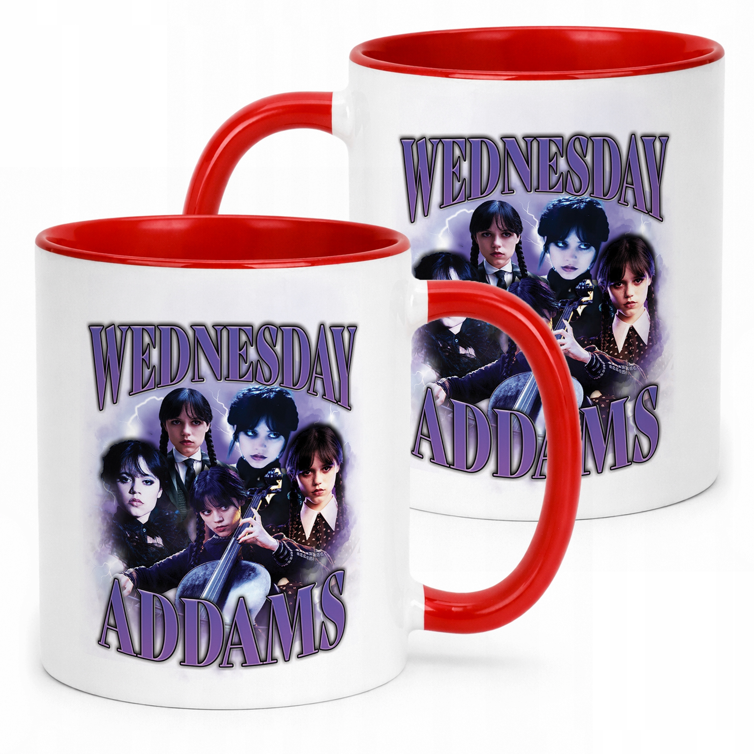 Kubek ceramiczny Nevermore Wednesday Addams Dla Fanów Prezent