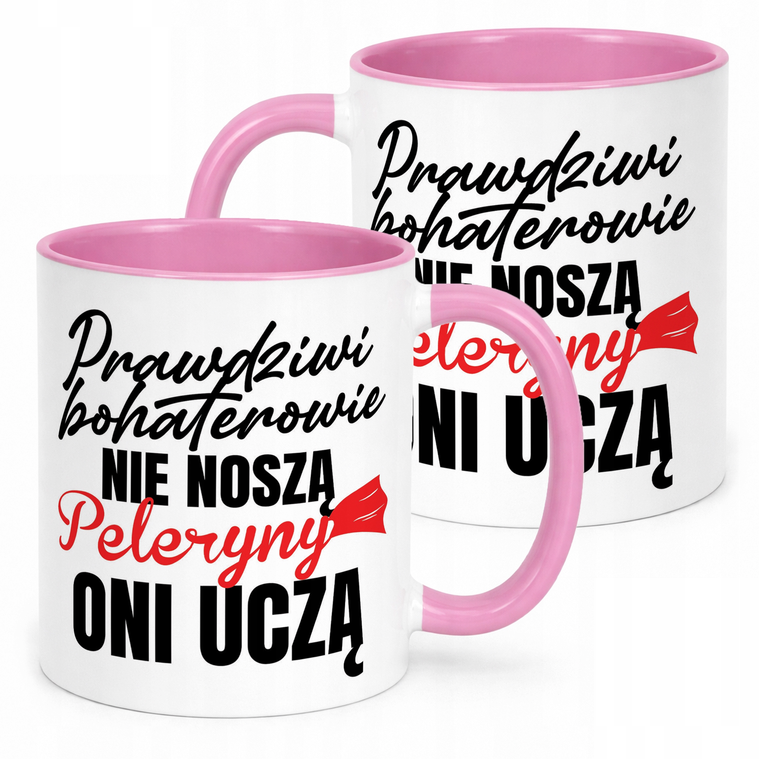 Kubek Różowy Dla Nauczyciela Nauczycielki Dzień Nauczyciela Prezent