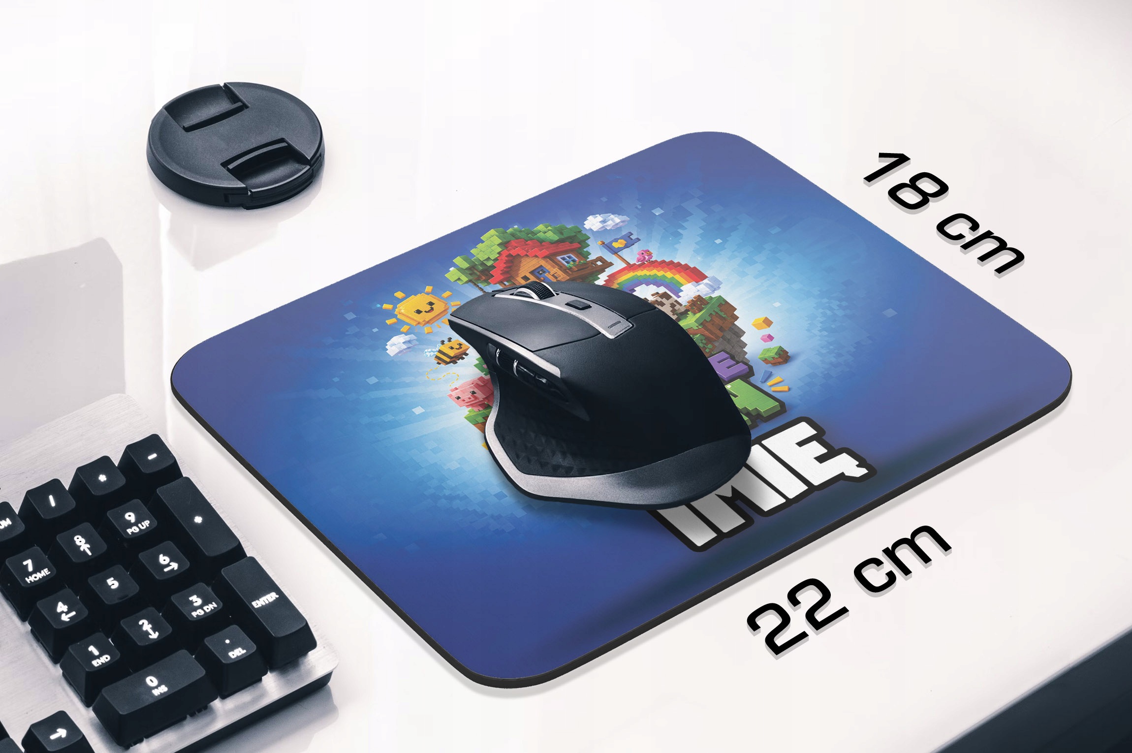 Podkładka pod mysz personalizowana z nadrukiem gry Create Fun dla graczy