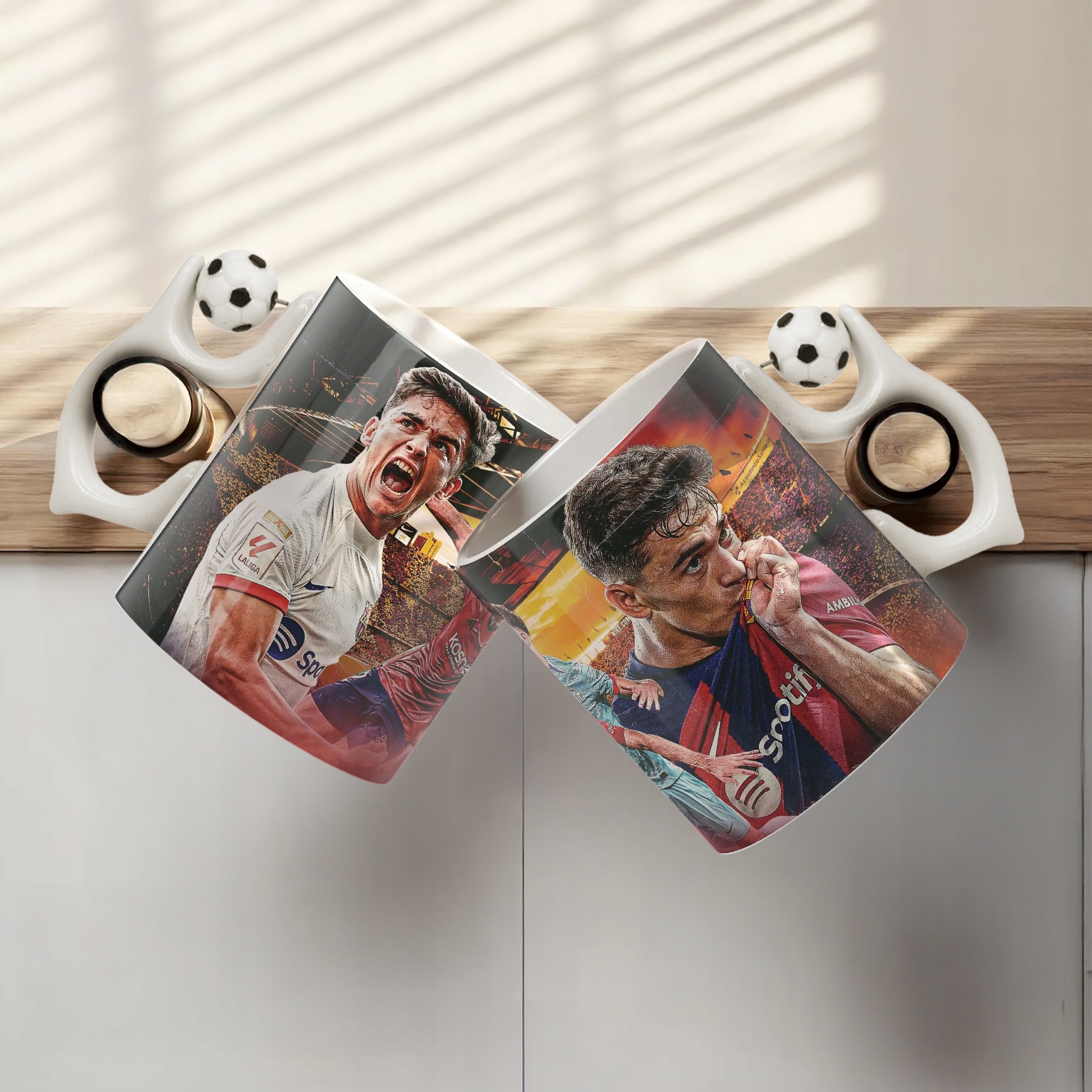 Kubek piłkarski Gavi dla fanów Barcelona Barca dla kibica
