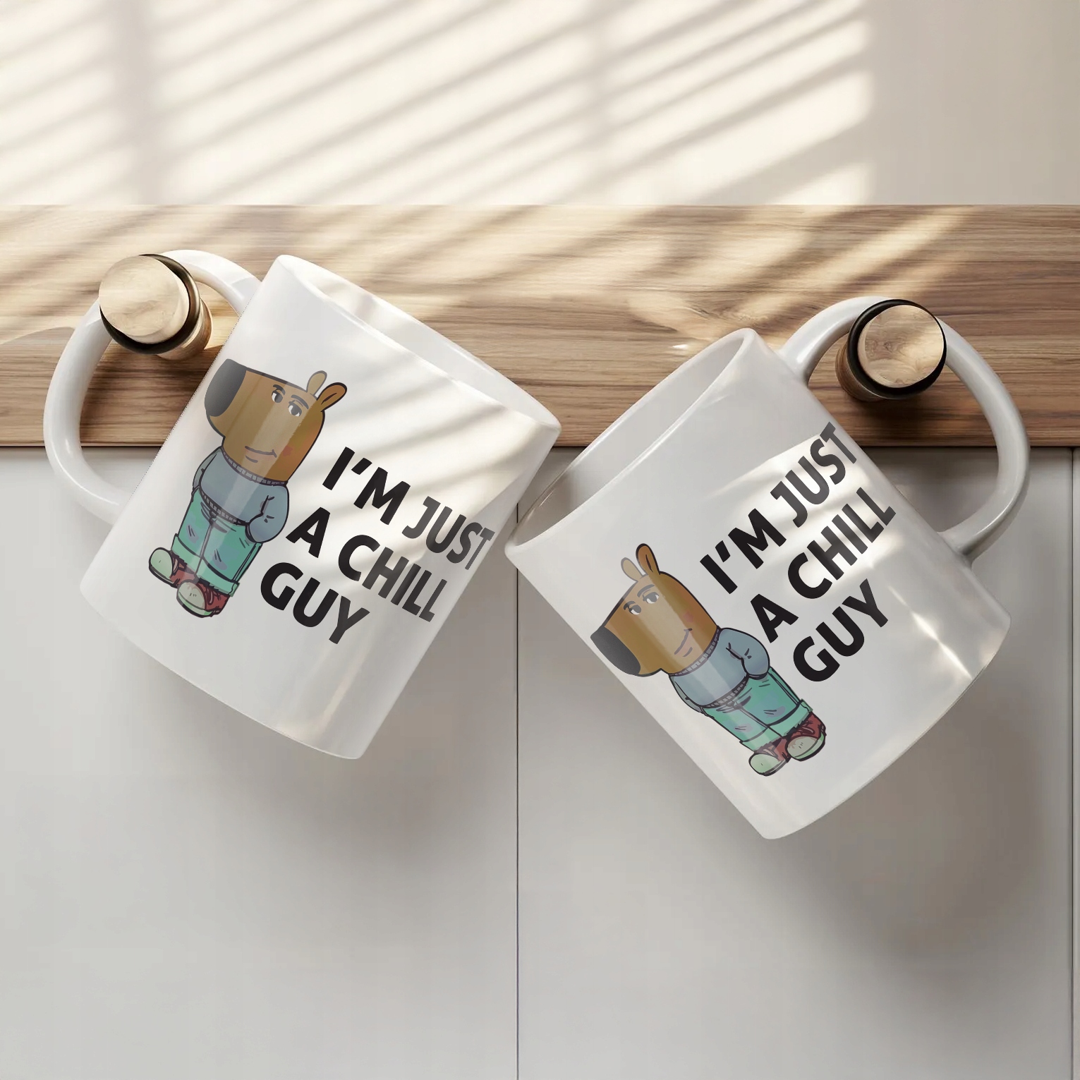 Kubek ceramiczny I’m Just A Chill Guy Zabawny Prezent Upominek