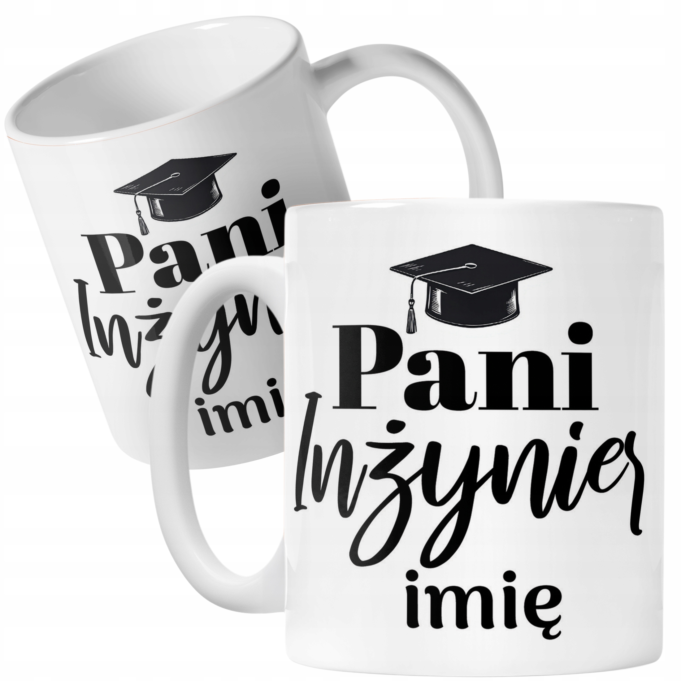 Kubek Ceramiczny Personalizowany Pani Inżynier Prezent Upominek