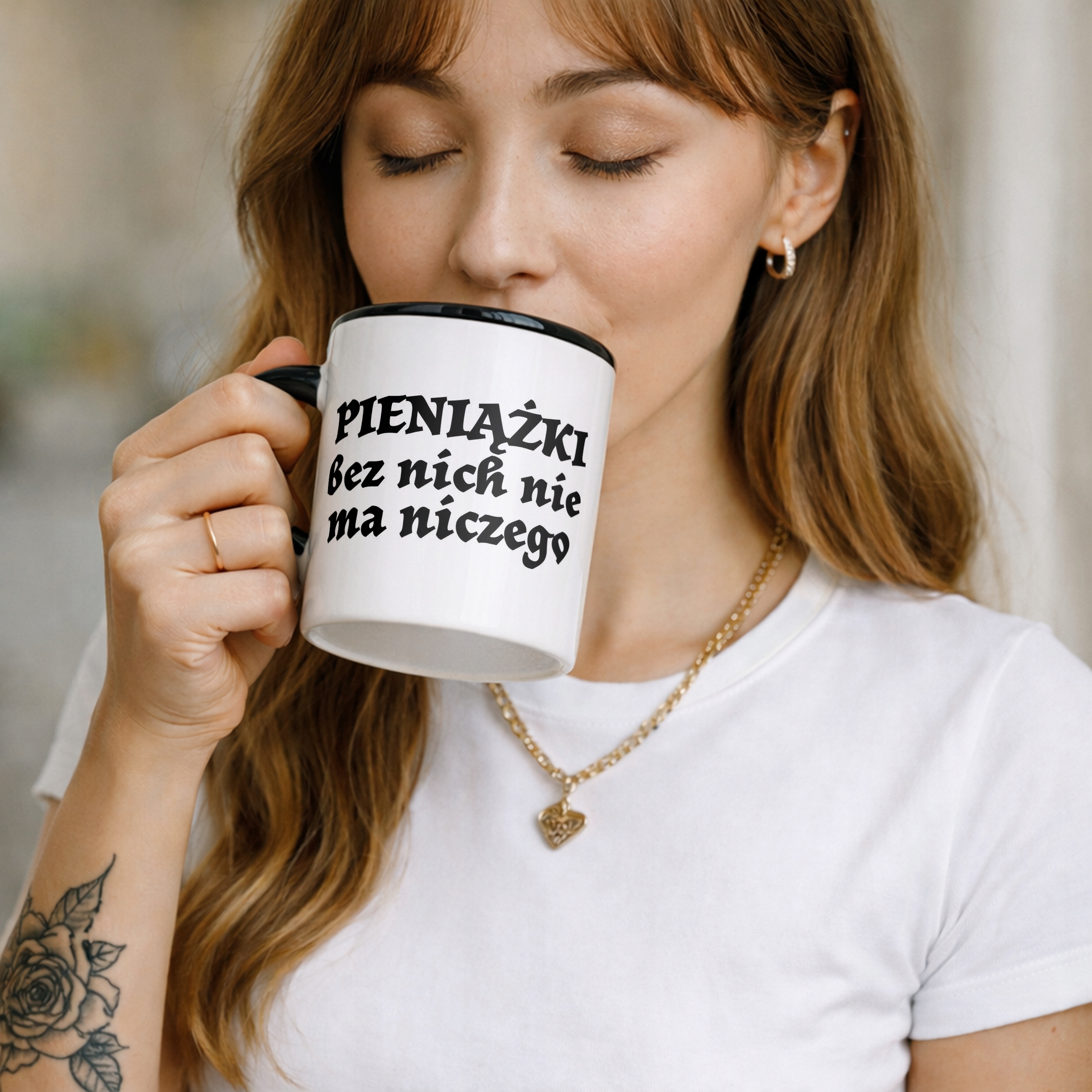 Kubek Czarny 1670 Pieniążki Dla Fanów Serialu Prezent