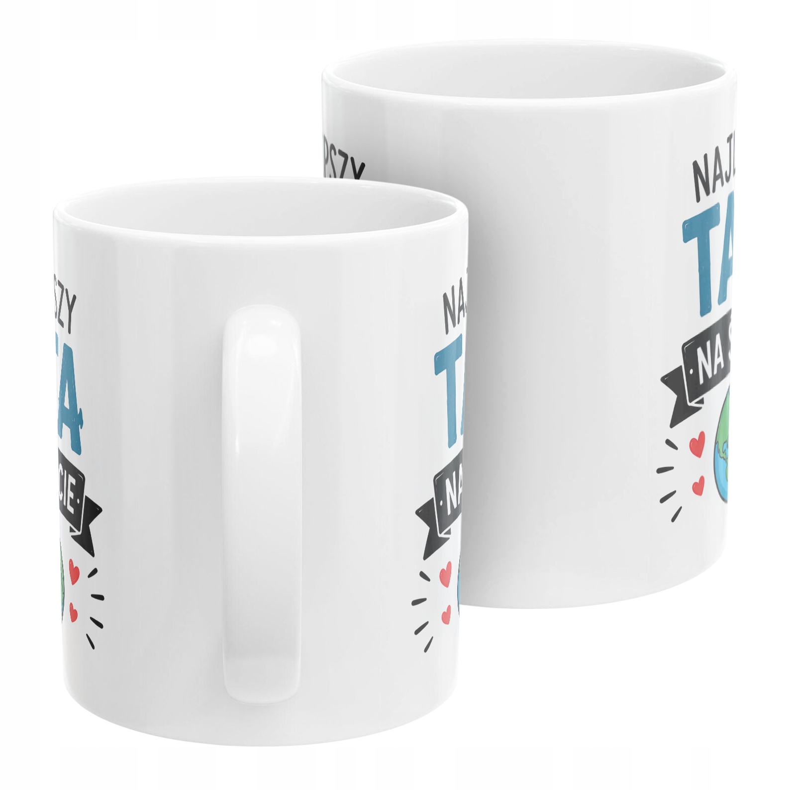 Kubek Ceramiczny prezent dla taty Dzień Ojca miły upominek