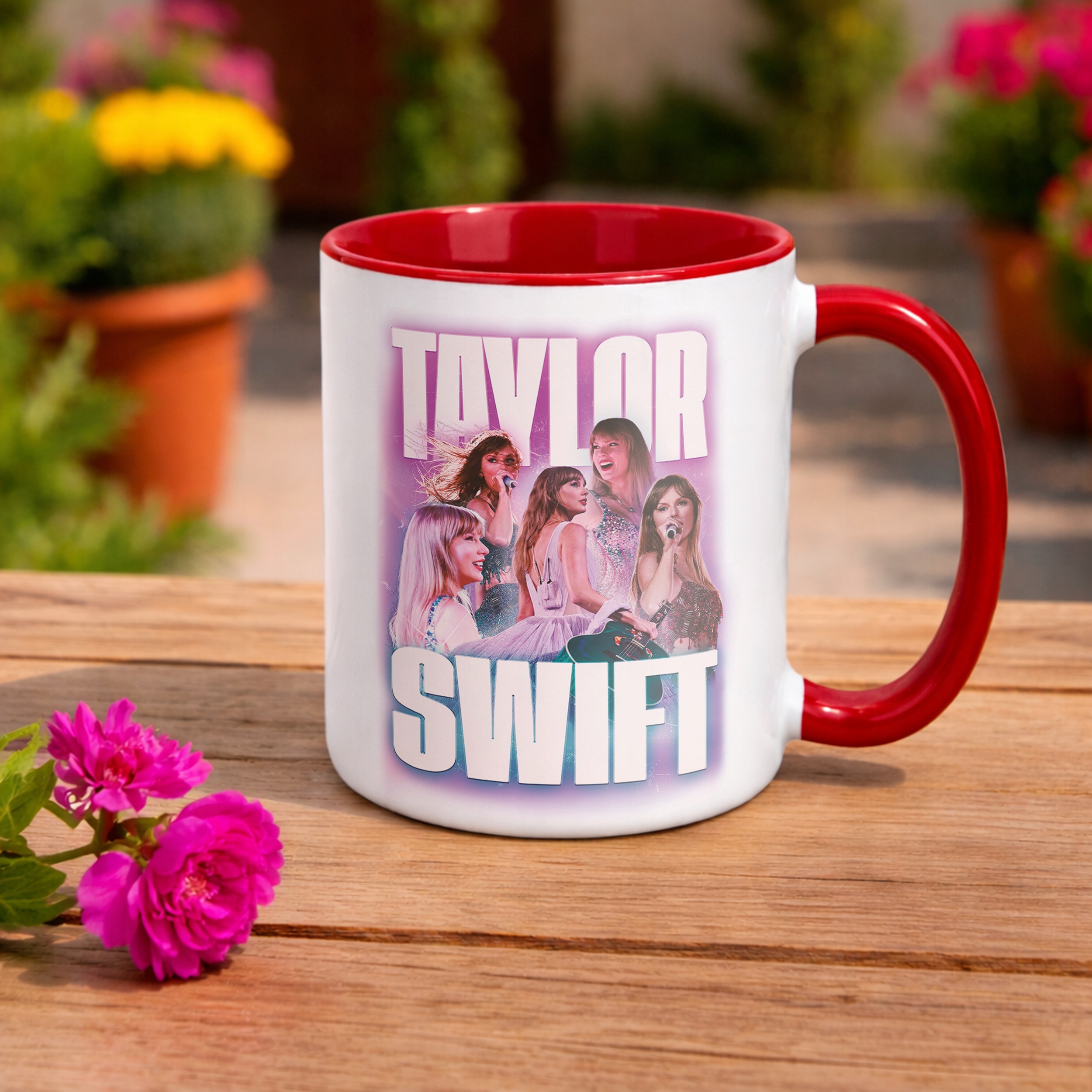 Kubek Czerwony Taylor Swift Dla Fanów Prezent Upominek