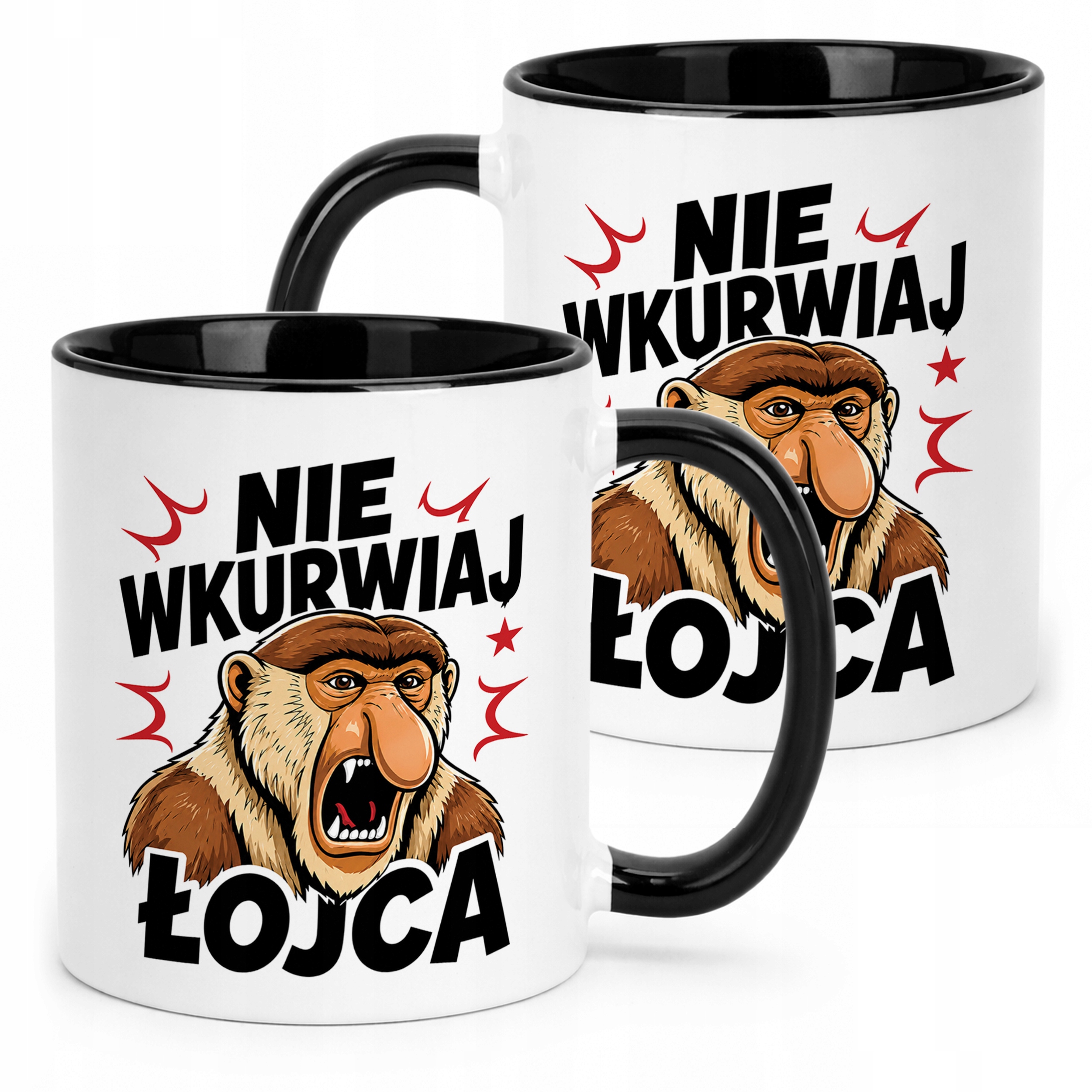 Kubek Czarny prezent dla taty upominek na Dzień Ojca