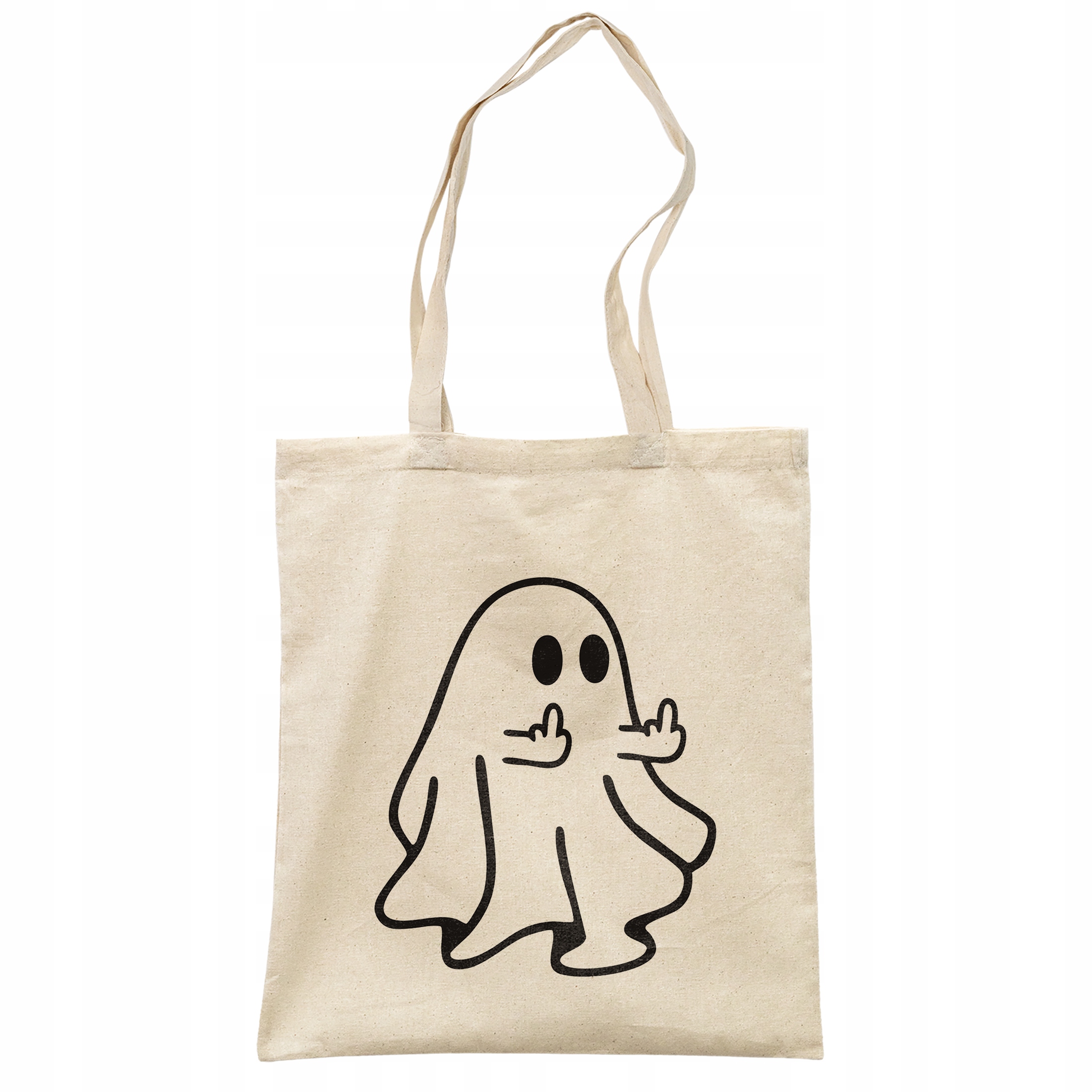 Torba bawełniana na zakupy Halloween Jesień Duch Prezent