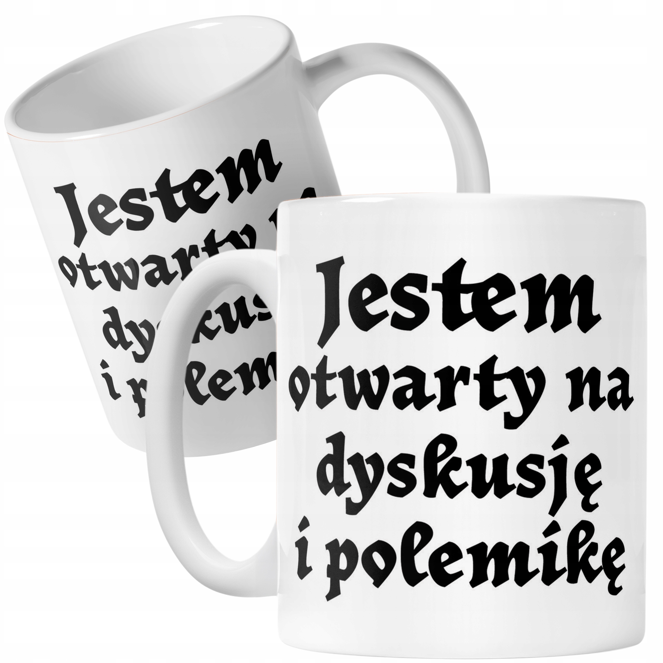 Kubek ceramiczny 1670 Jestem Otwarty Dla Fanów Serialu Prezent
