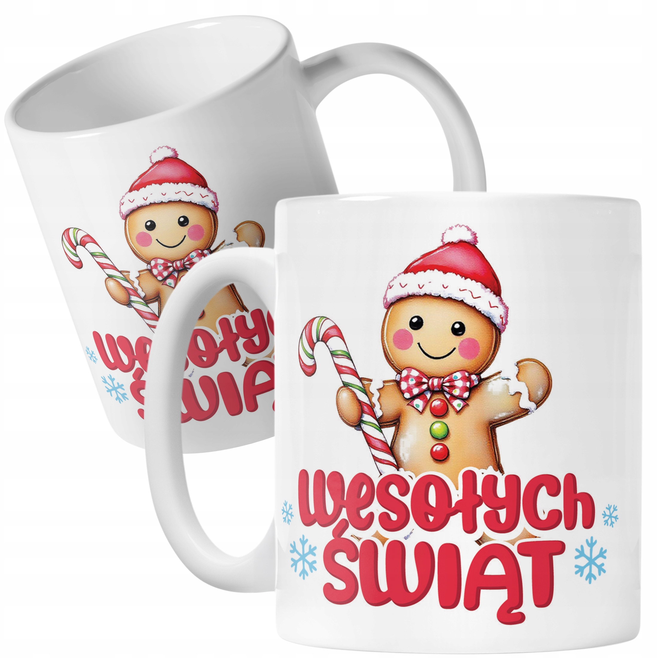 Kubek Ceramiczny Świąteczny Wesołych Świąt Boże Narodzenie Prezent