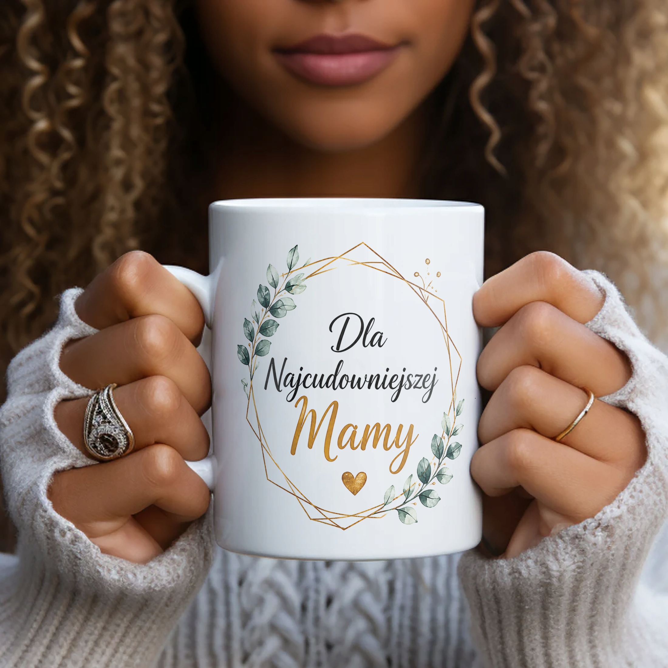 Kubek dla mamy prezent na Dzień Matki najlepszy upominek dla mamy super