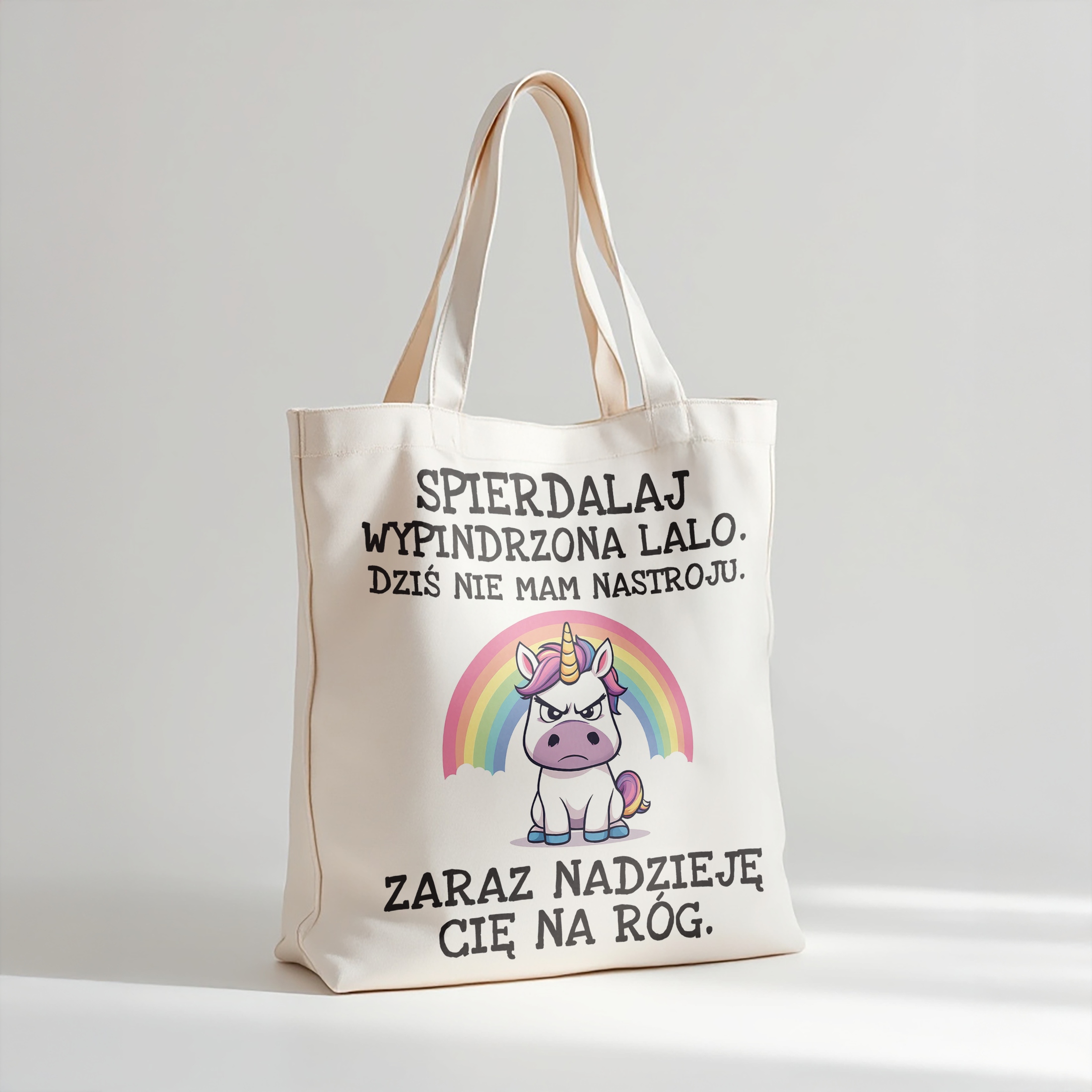 Torba bawełniana premium Spie***laj Wypindrzona Lalo Prezent
