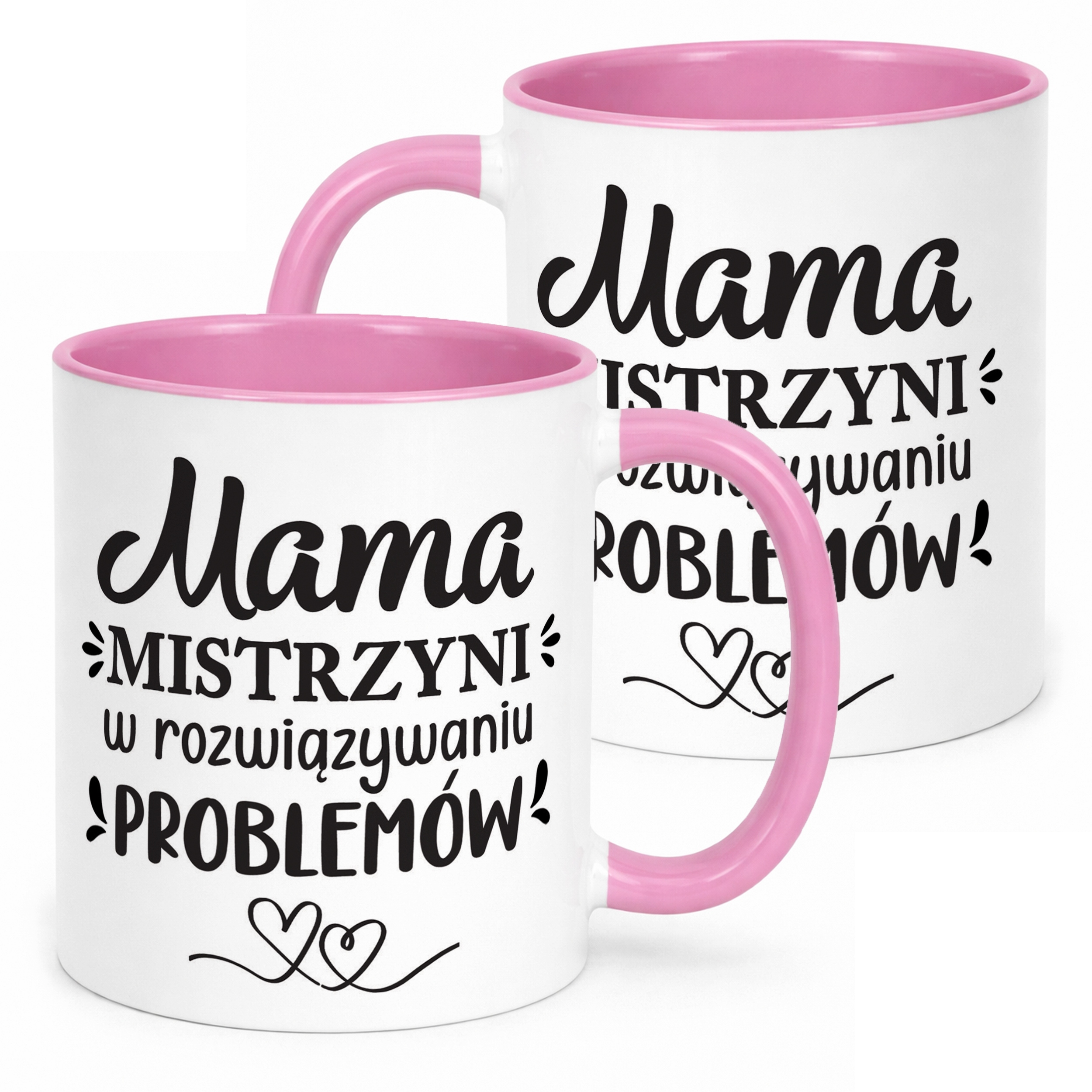 Kubek Różowy Dzień Matki Dla Mamy Prezent Upominek Mistrzyni Mama