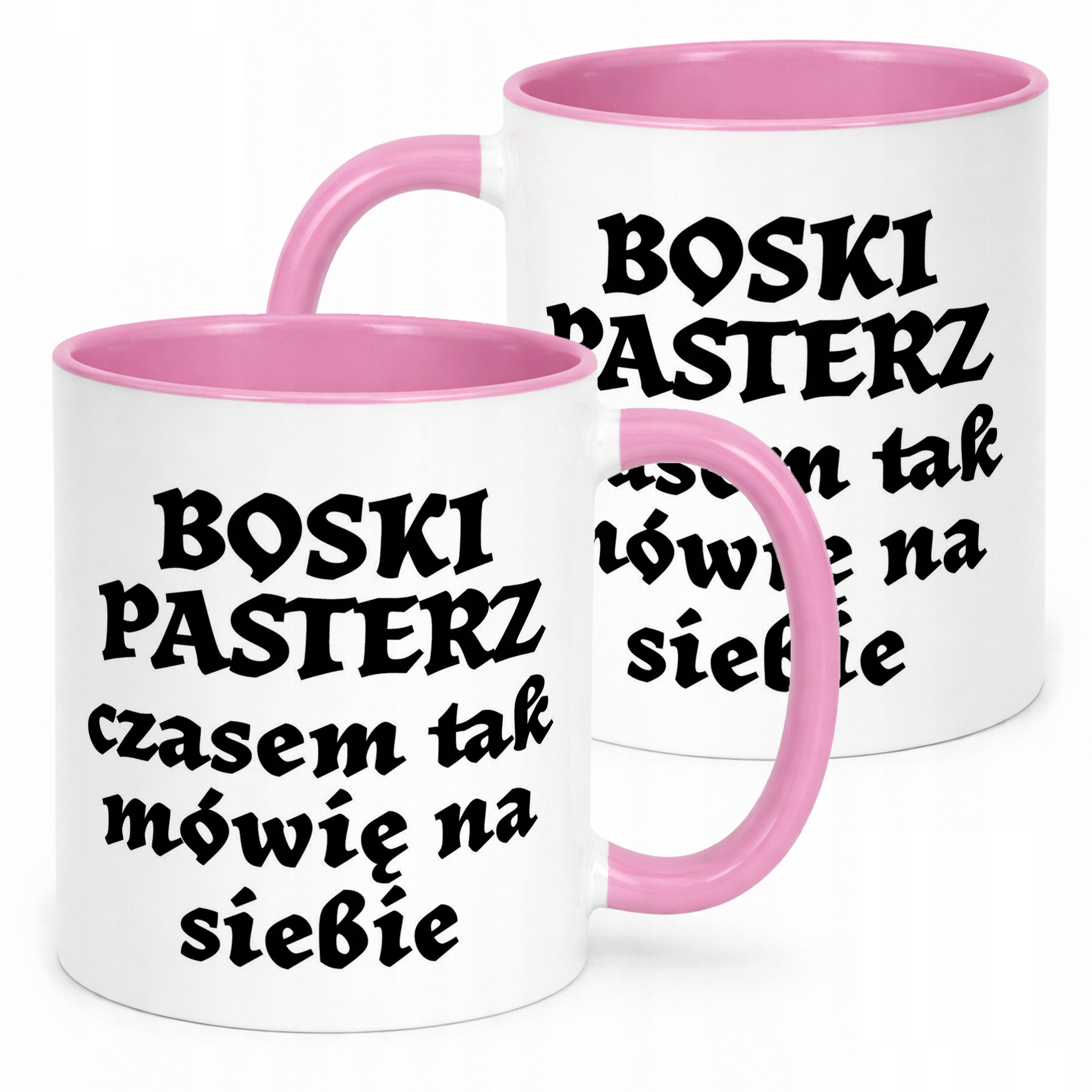 Kubek Różowy 1670 Boski Pasterz Dla Fanów Serialu Prezent