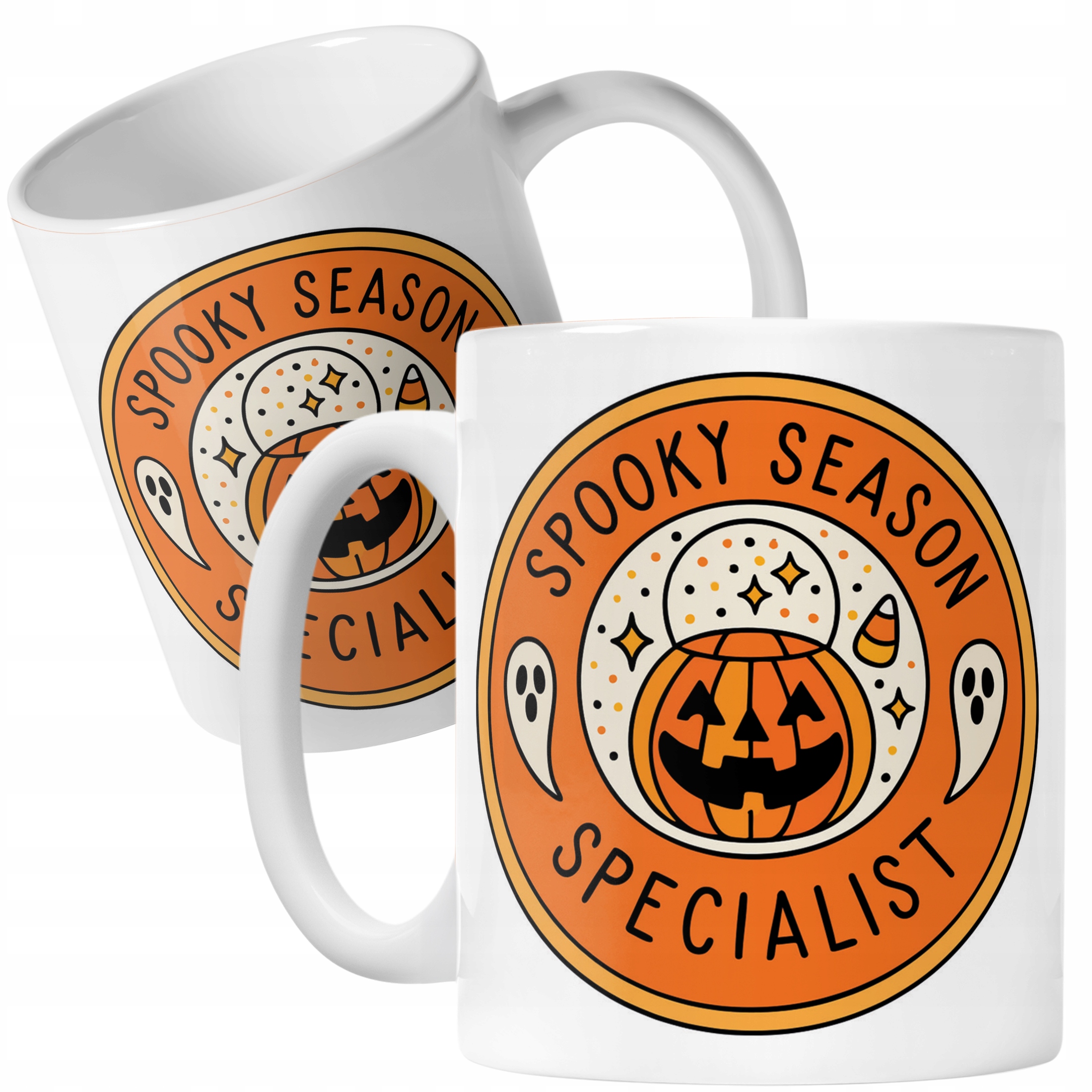 Kubek ceramiczny Halloween Spooky Season Dynia Jesień Prezent Upominek