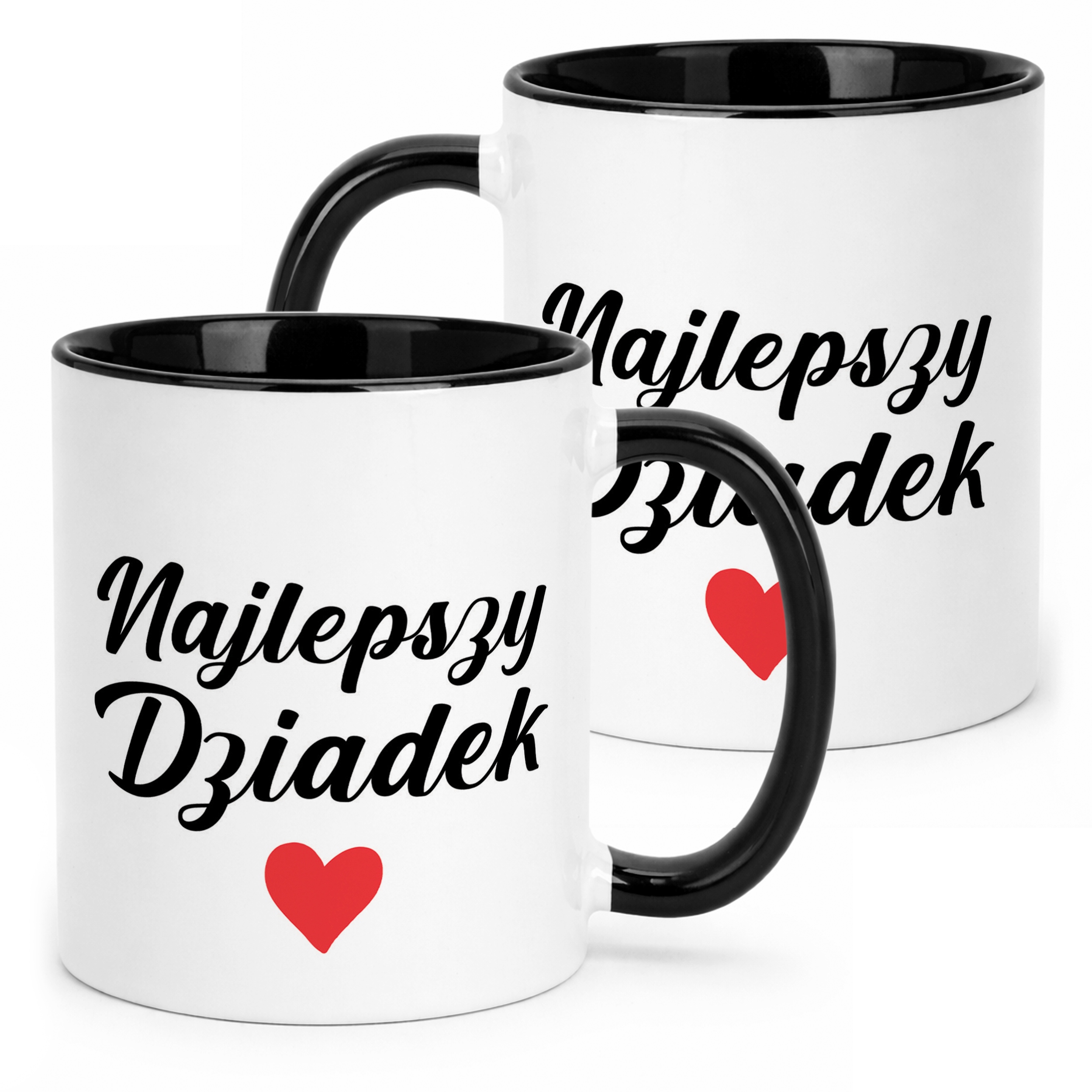 Kubek Czarny Dzień Dziadka Dla Dziadka Prezent Upominek