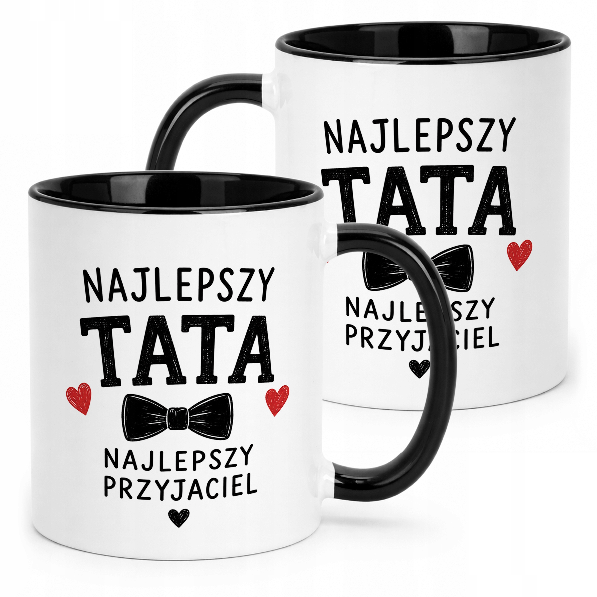 Kubek Czarny prezent na Dzień Ojca pomysł na prezent