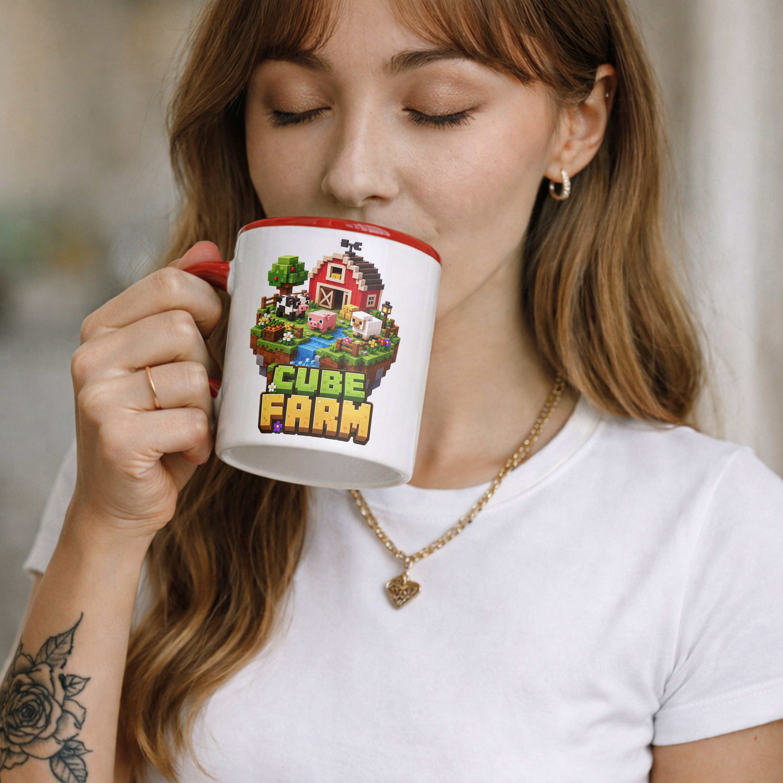 Zestaw Plecak Worek Kubek Czerwony Z Nadrukiem 67 Kpop Łowczynie Dla Dzieci