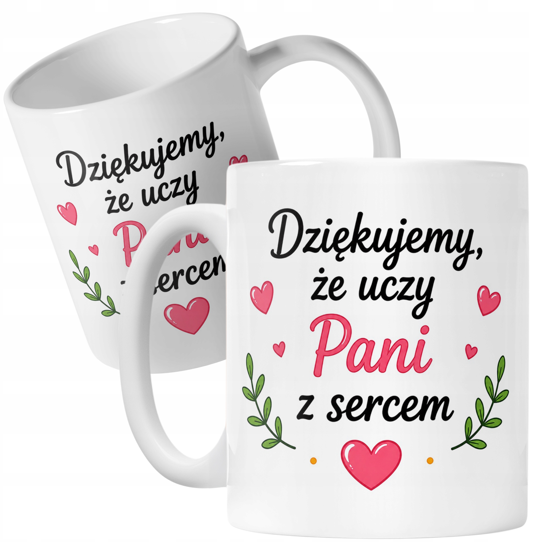 Kubek Dzień Nauczyciela Zakończenie Roku Dla Nauczycielki Prezent Upominek