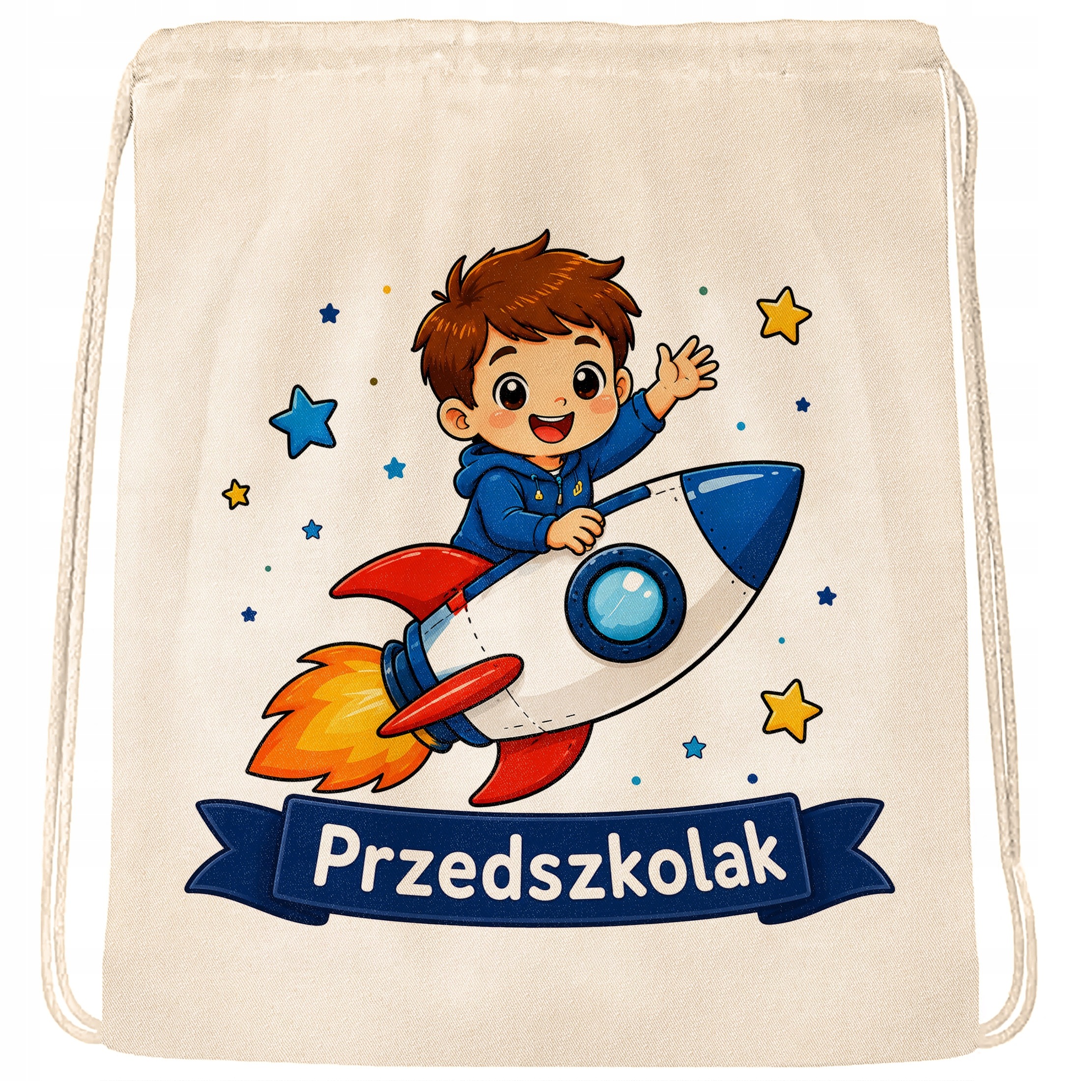Zestaw Plecak Worek Kubek Z Nadrukiem Przedszkolak Szkoła Dla Dzieci