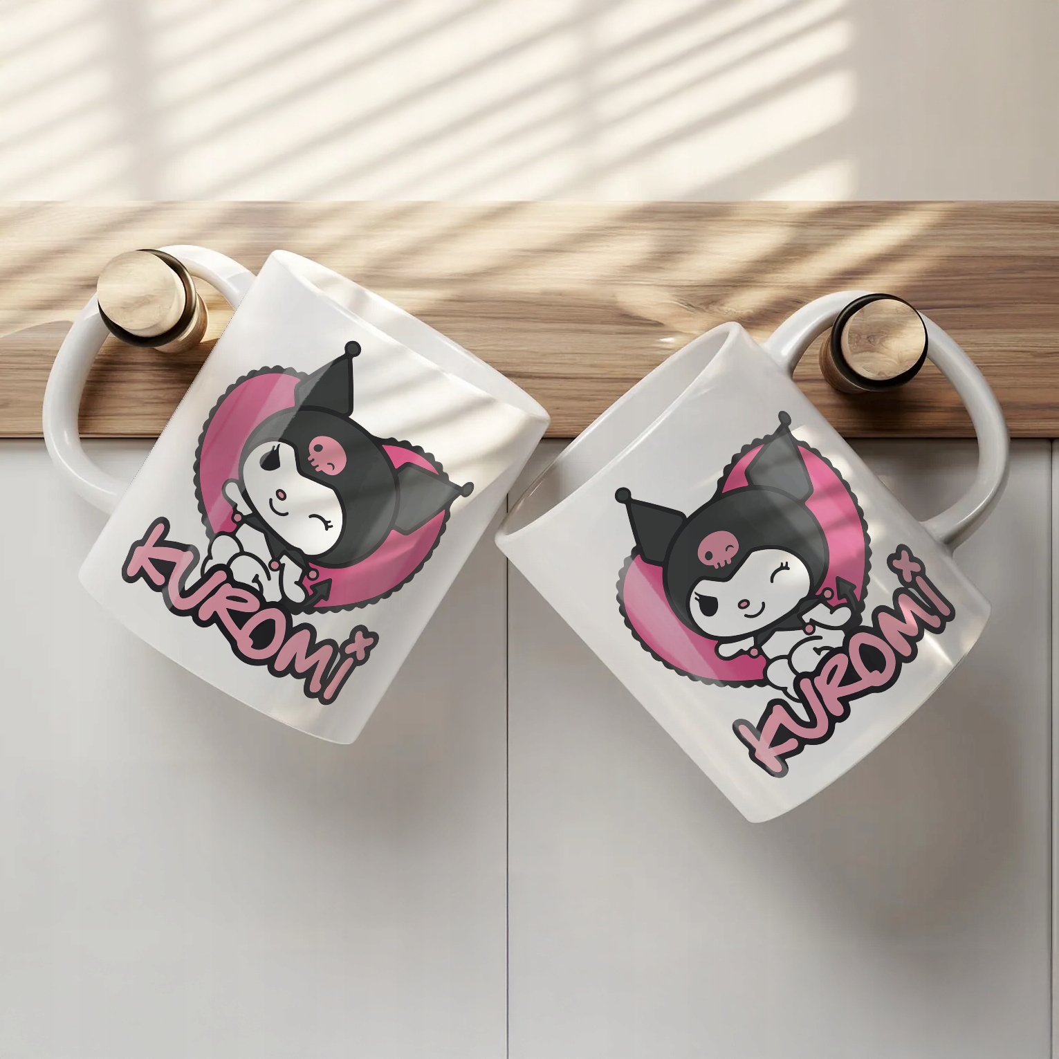 Kubek ceramiczny KUROMI ONEGAI MY MELODY Anime Dla Dzieci