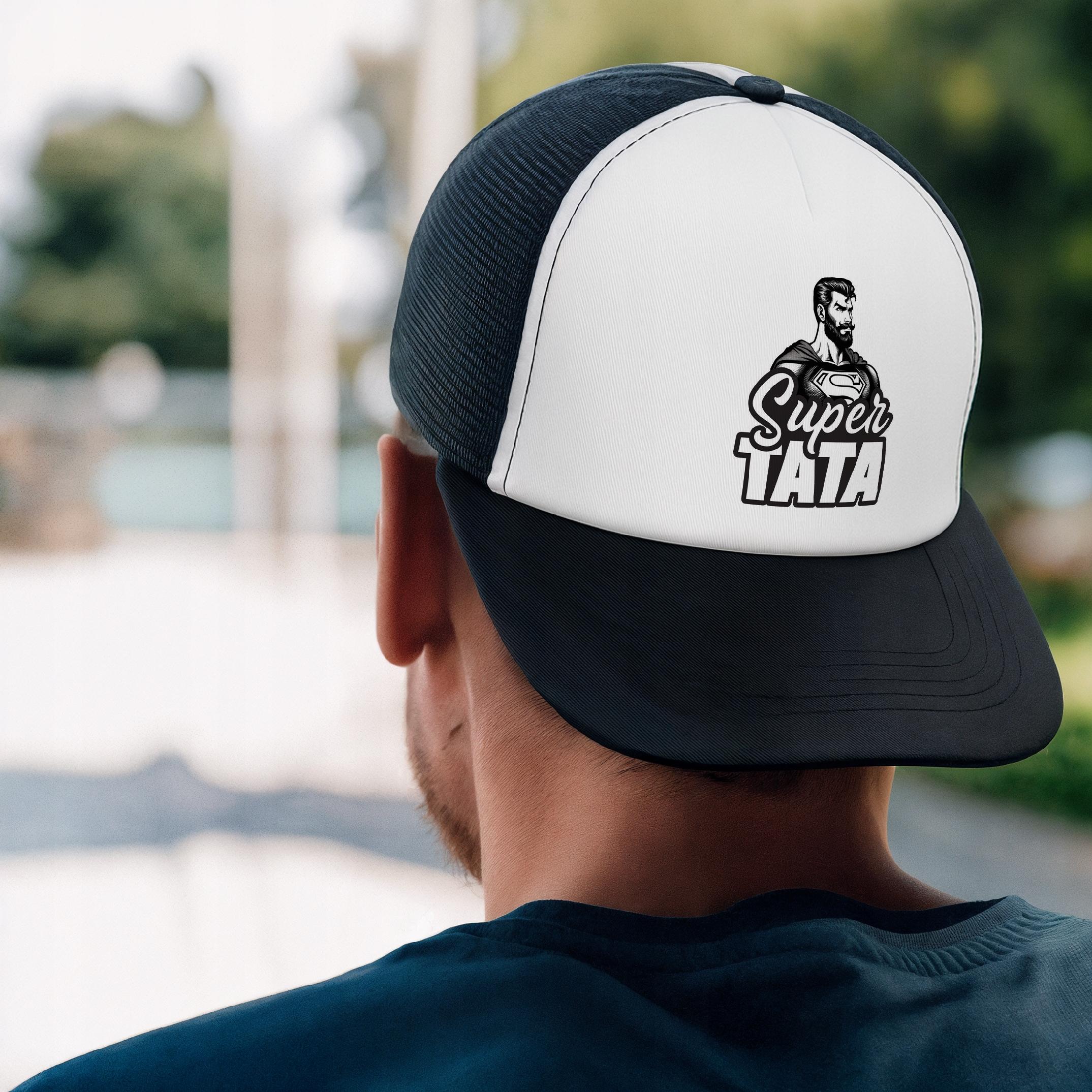 Czapka z daszkiem Trucker z nadrukiem na Dzień Ojca Prezent