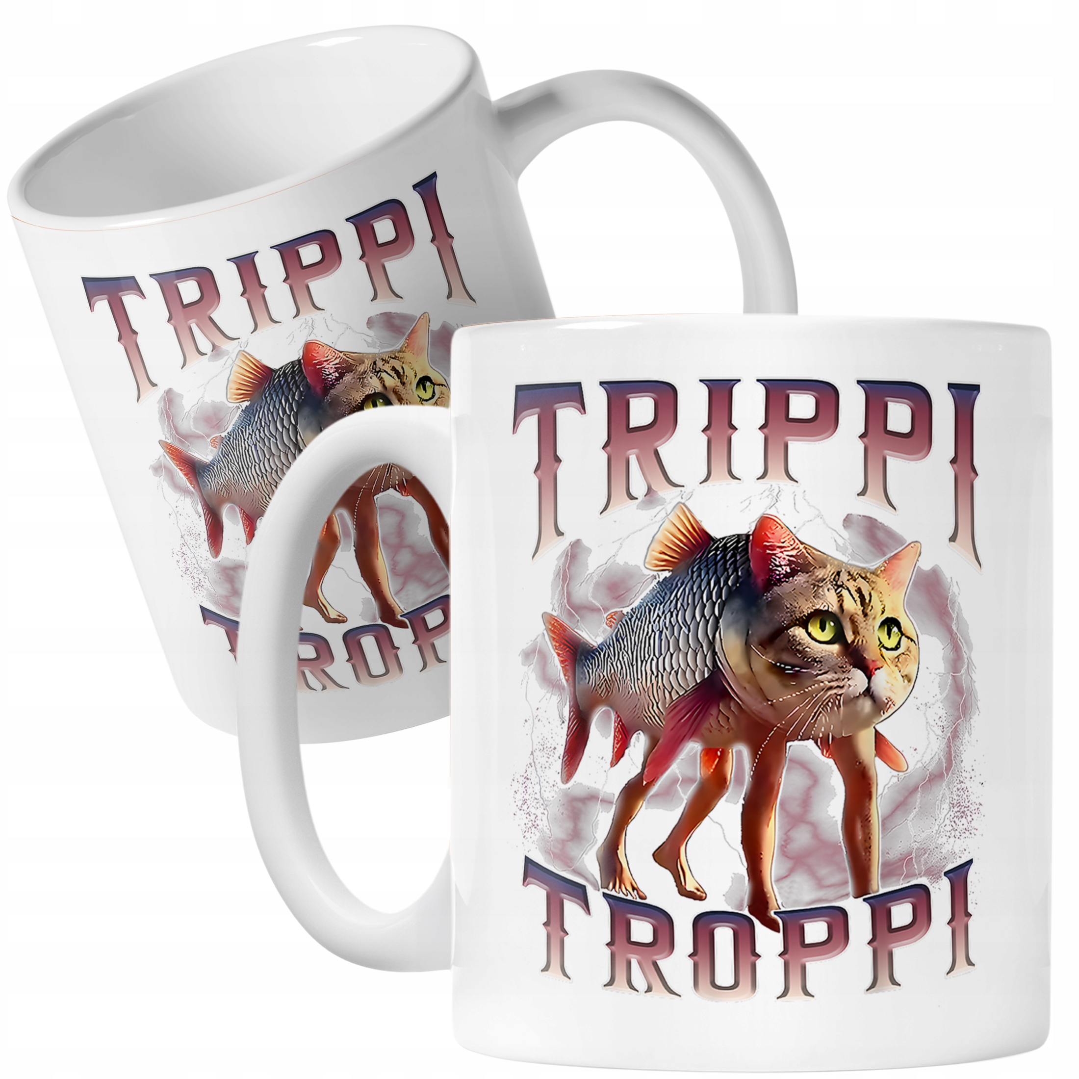 Kubek ceramiczny Trippi Troppi viral tiktok brainrot mem