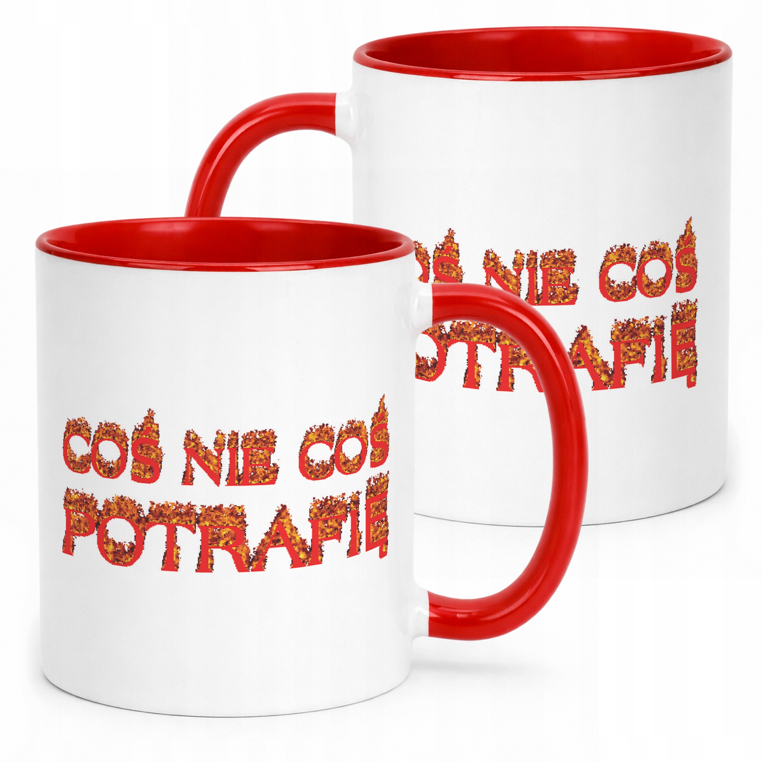 Kubek ceramiczny Coś nie coś potrafię Memy Zabawne Prezent